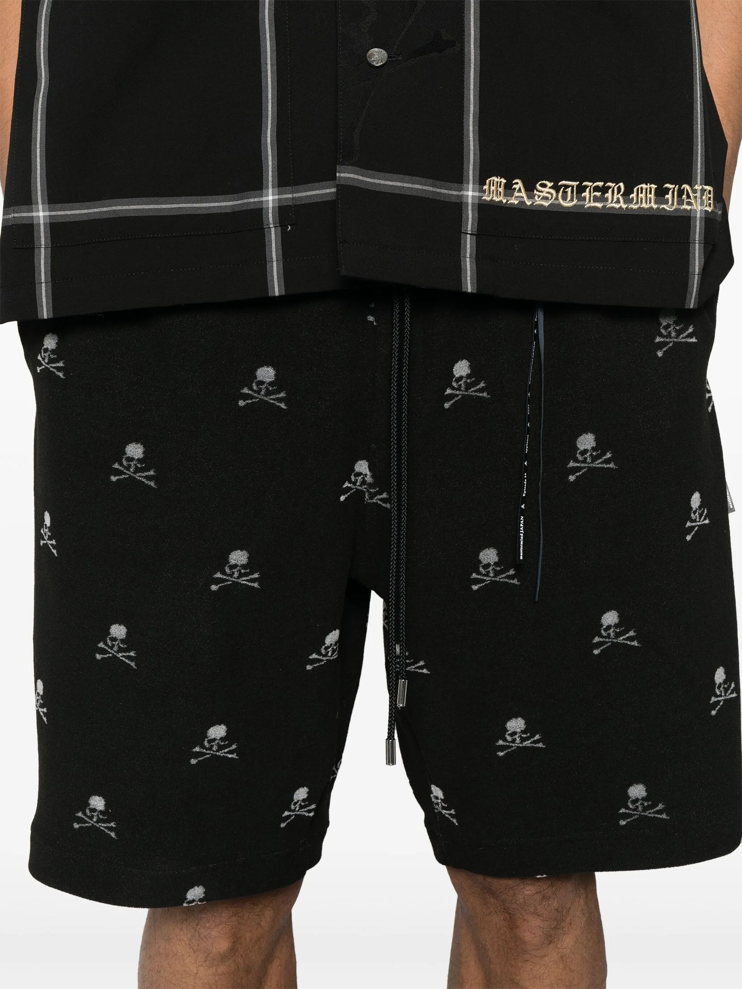 Skull Monogram shorts