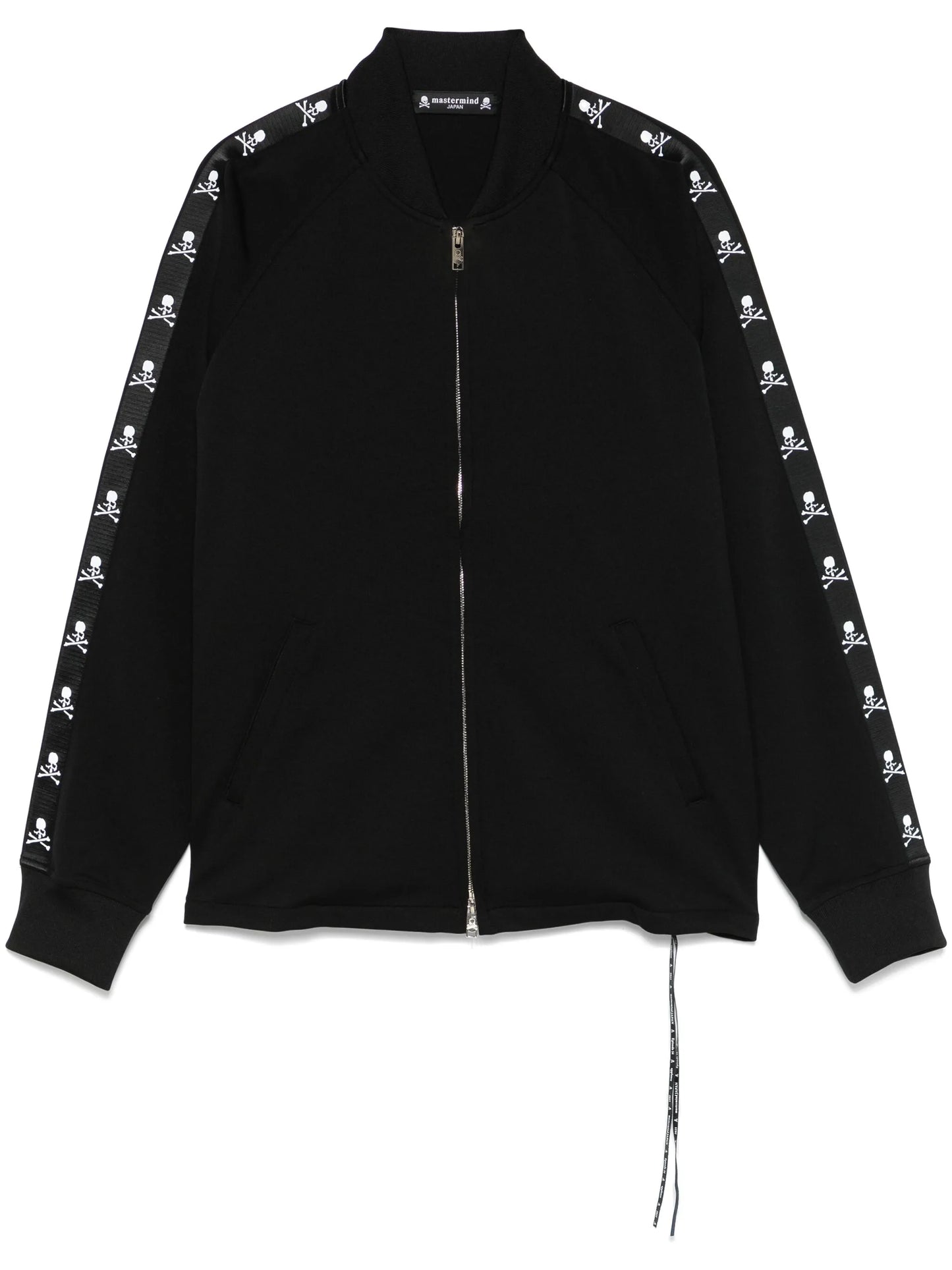 skull-print track jacket