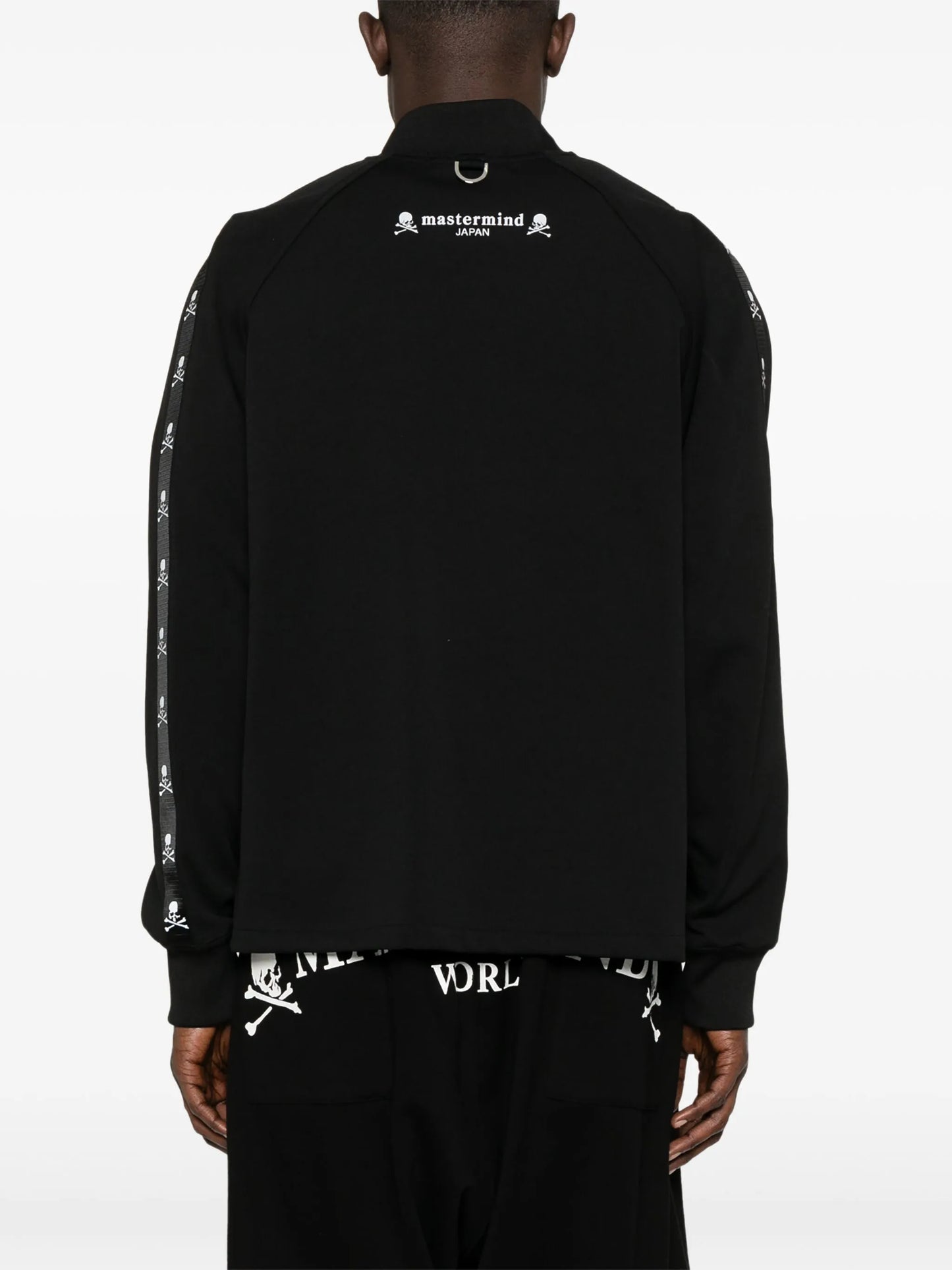 skull-print track jacket