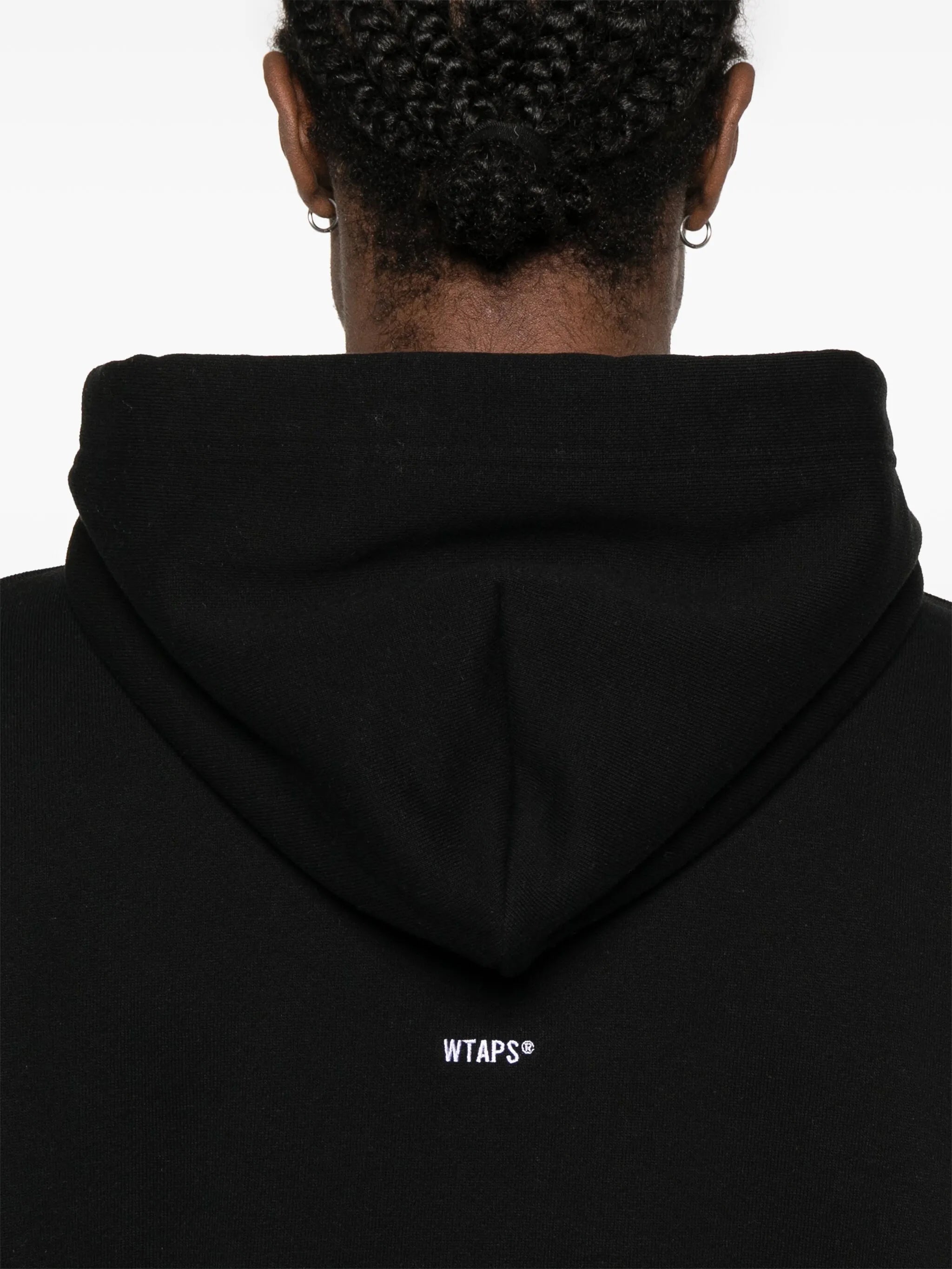 logo-patch hoodie