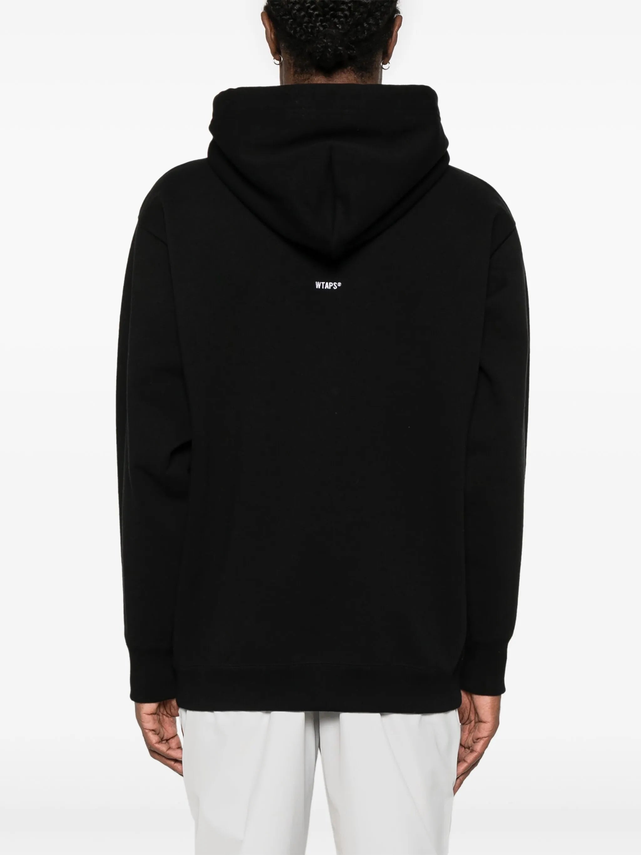 logo-patch hoodie