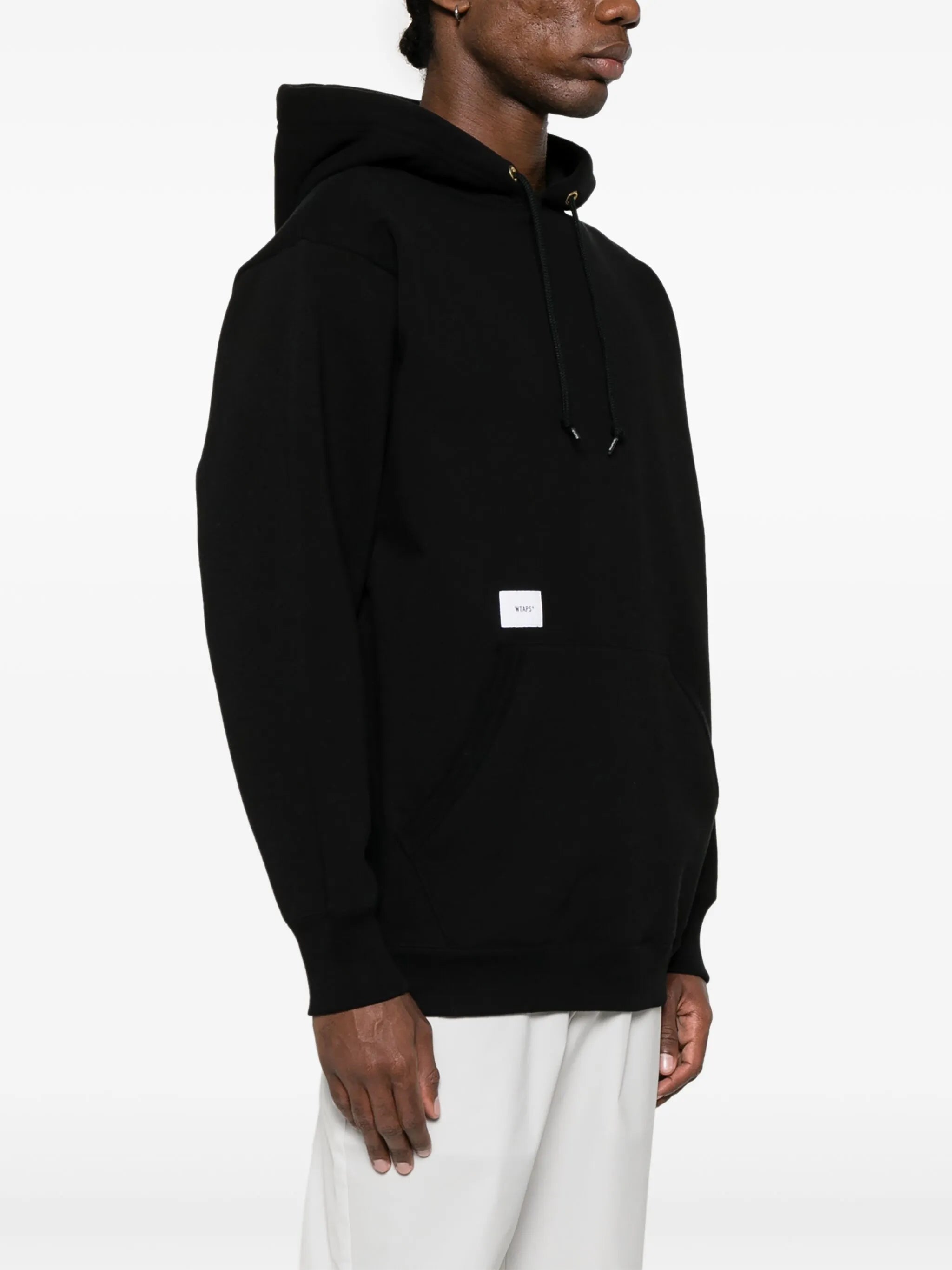 logo-patch hoodie