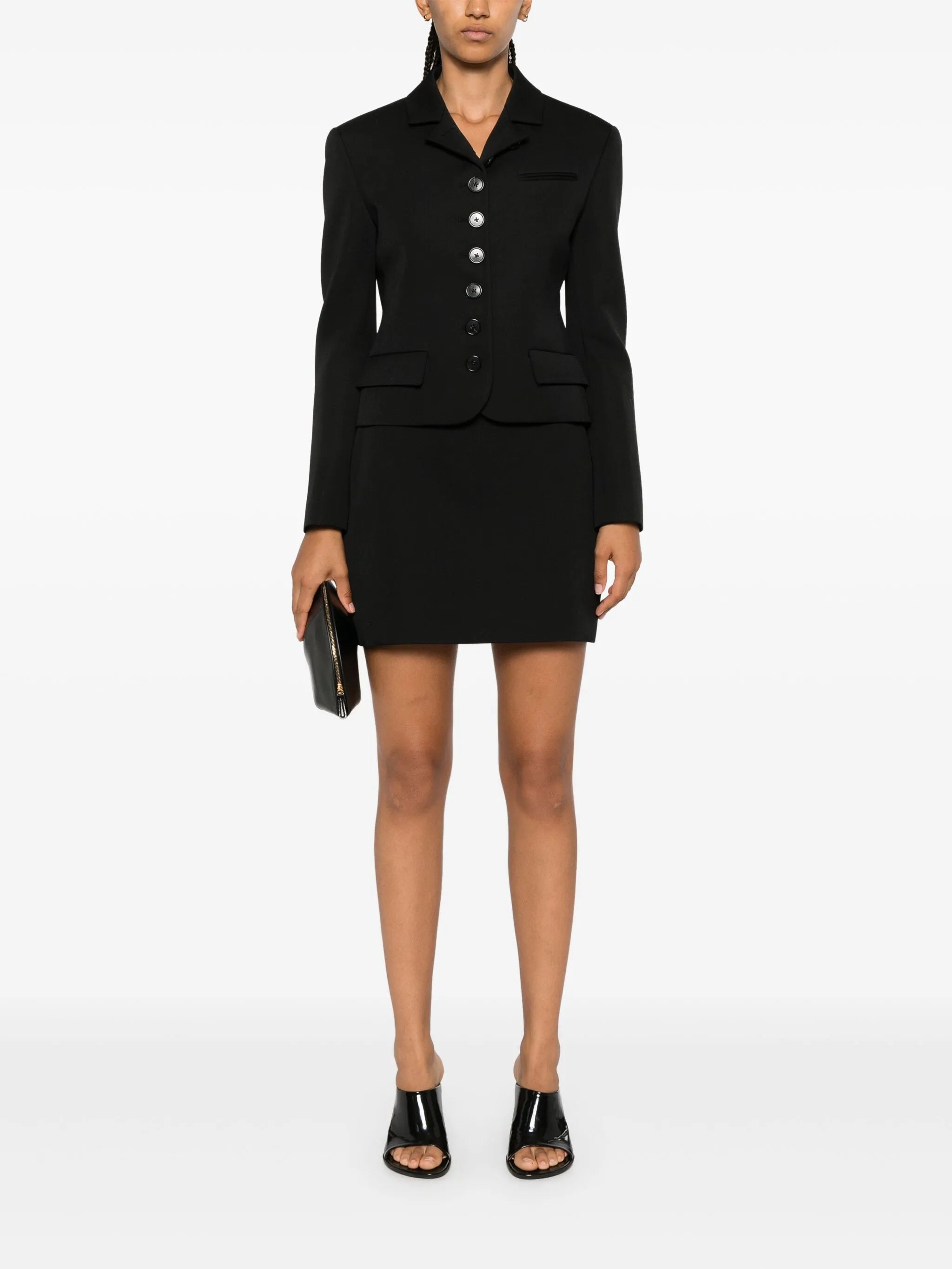 Anouk wool mini skirt