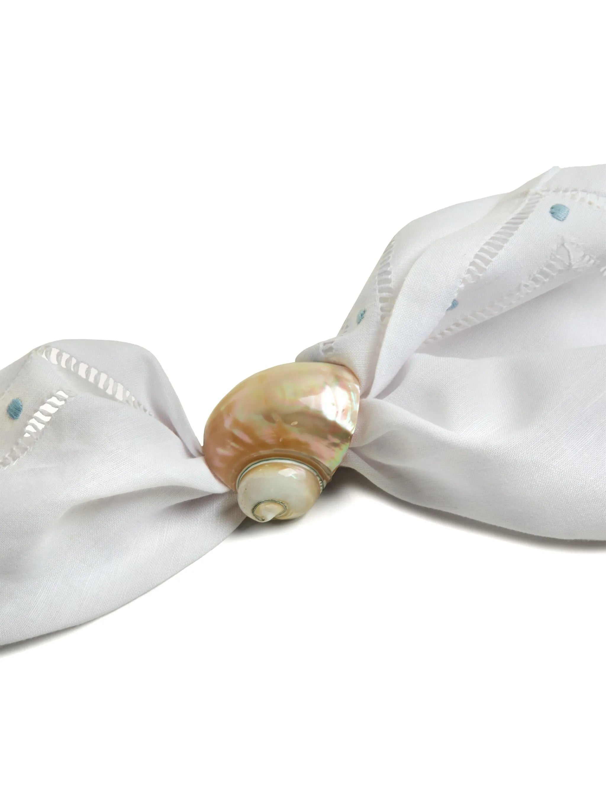 Shell napkin rings (set of two)