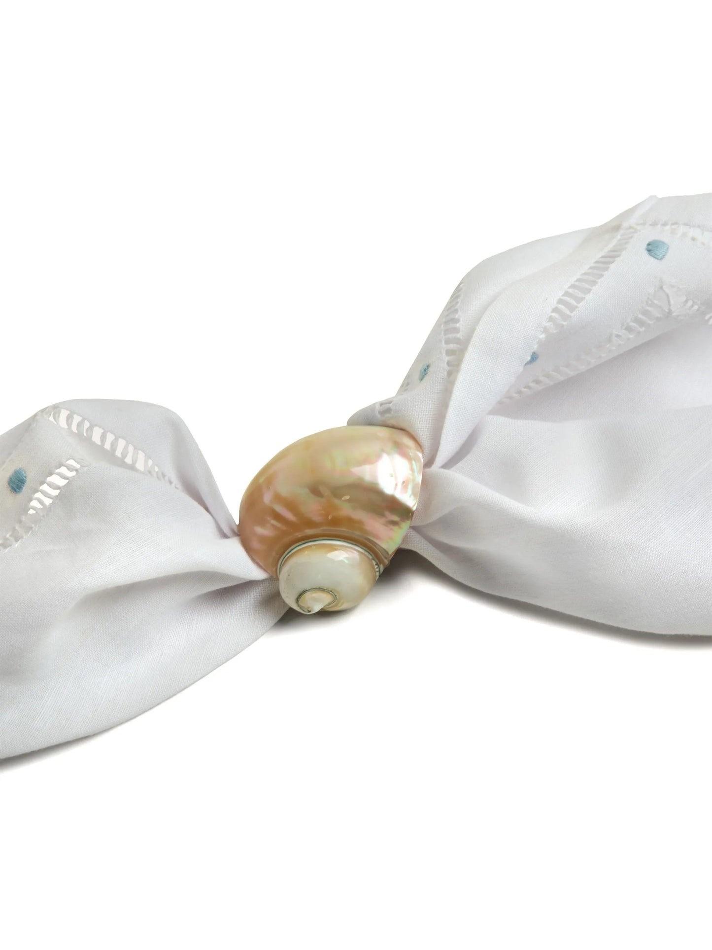 Shell napkin rings (set of two)