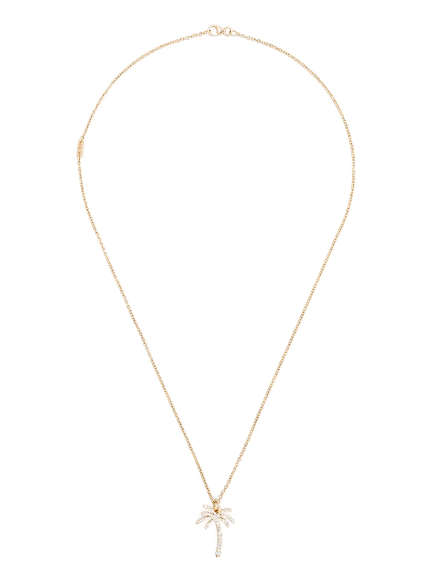 18K yellow gold Paradisa diamond necklace