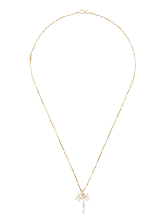 18K yellow gold Paradisa diamond necklace