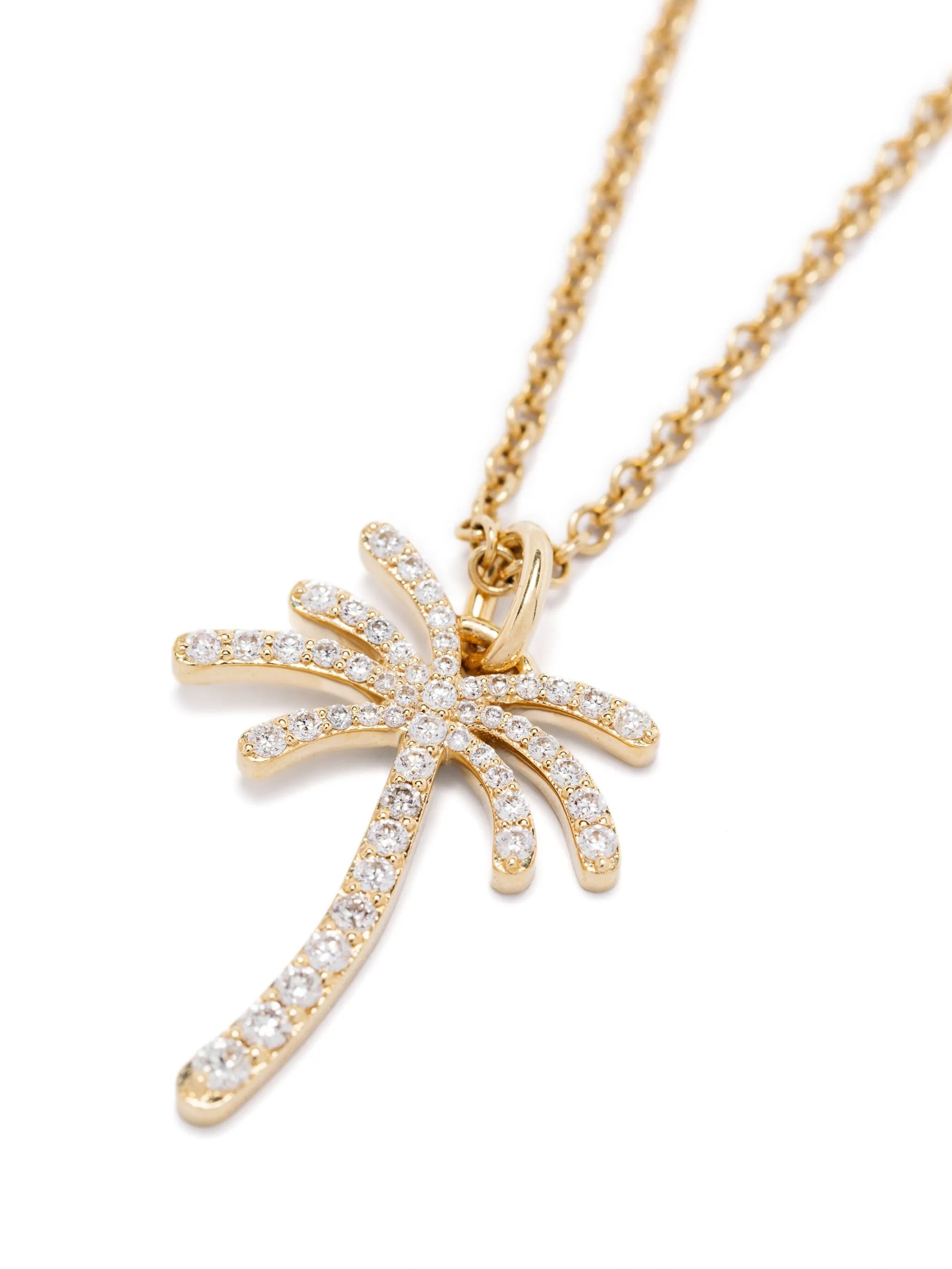 18K yellow gold Paradisa diamond necklace