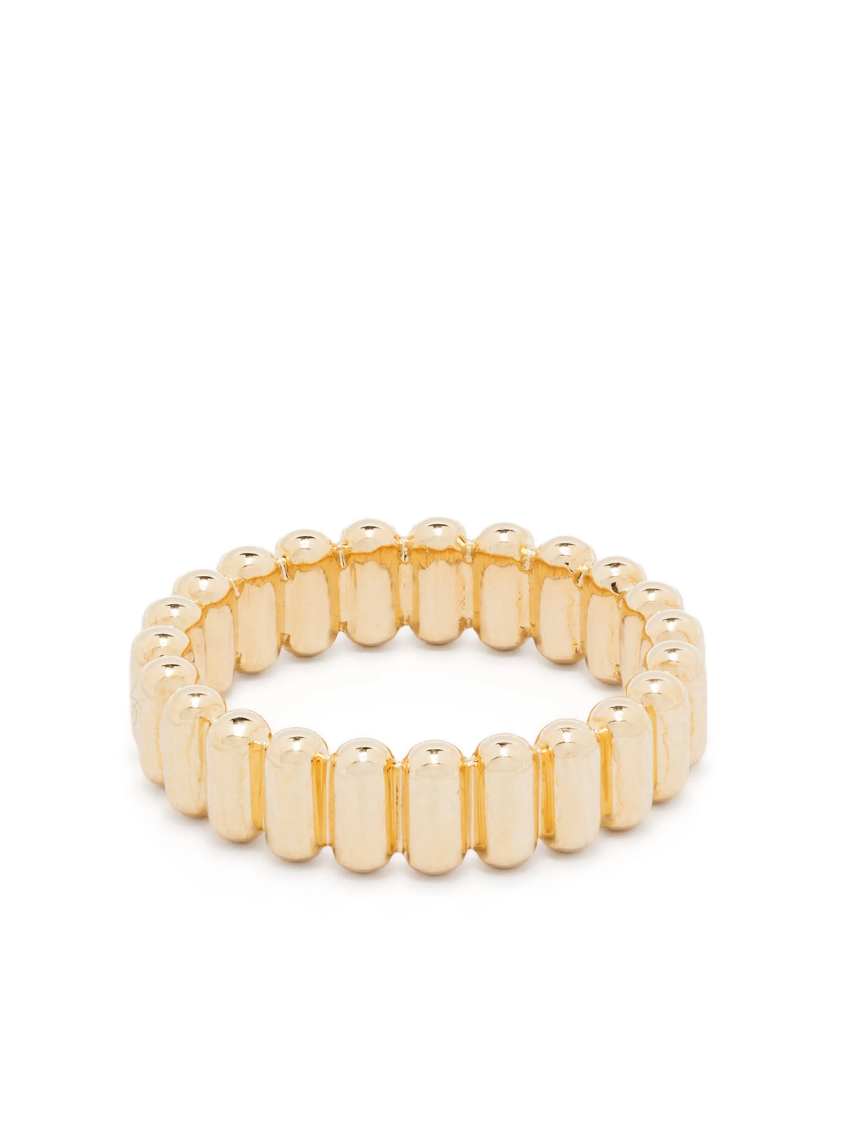 18CT yellow gold Capsule ring