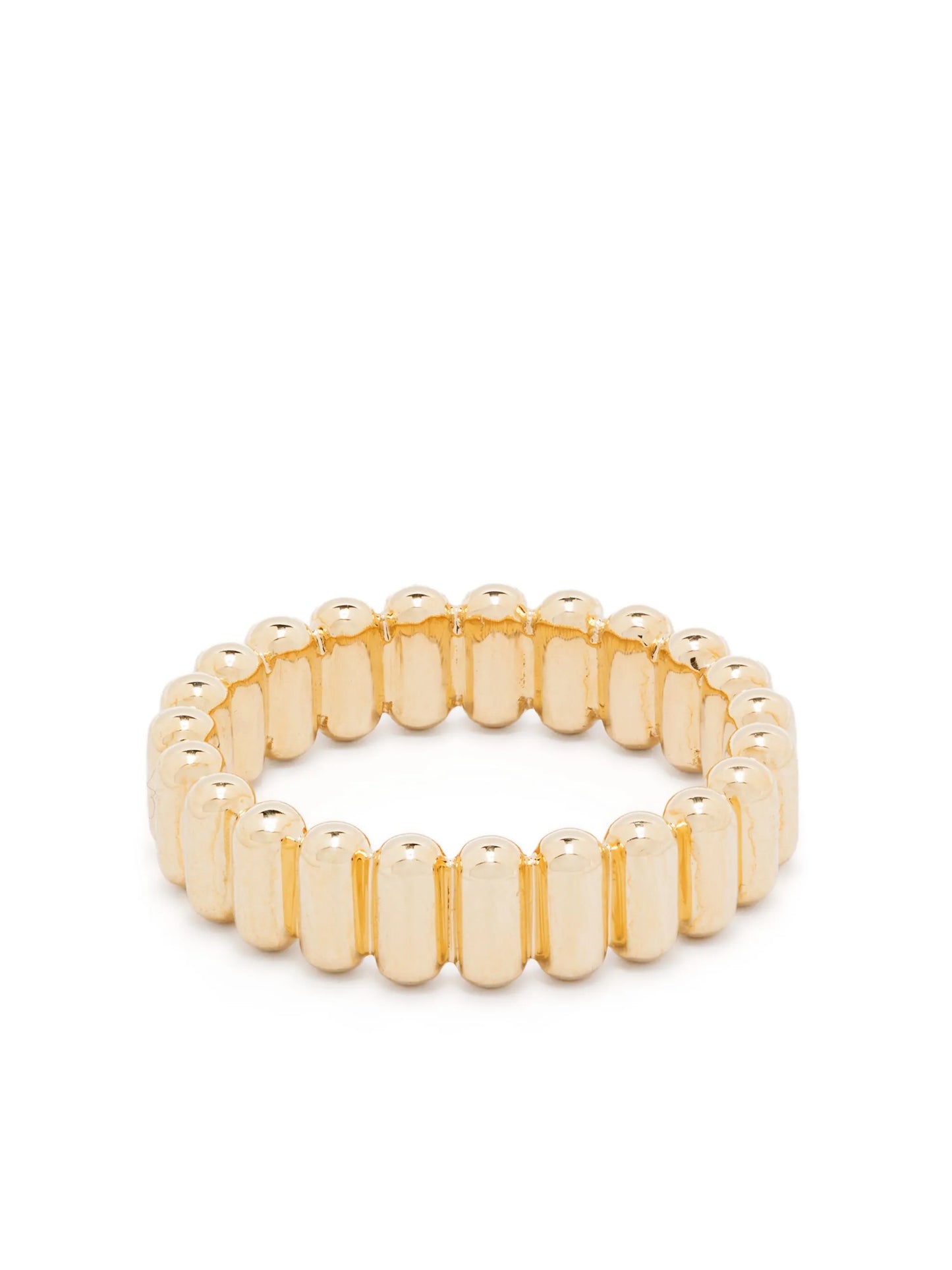 18CT yellow gold Capsule ring