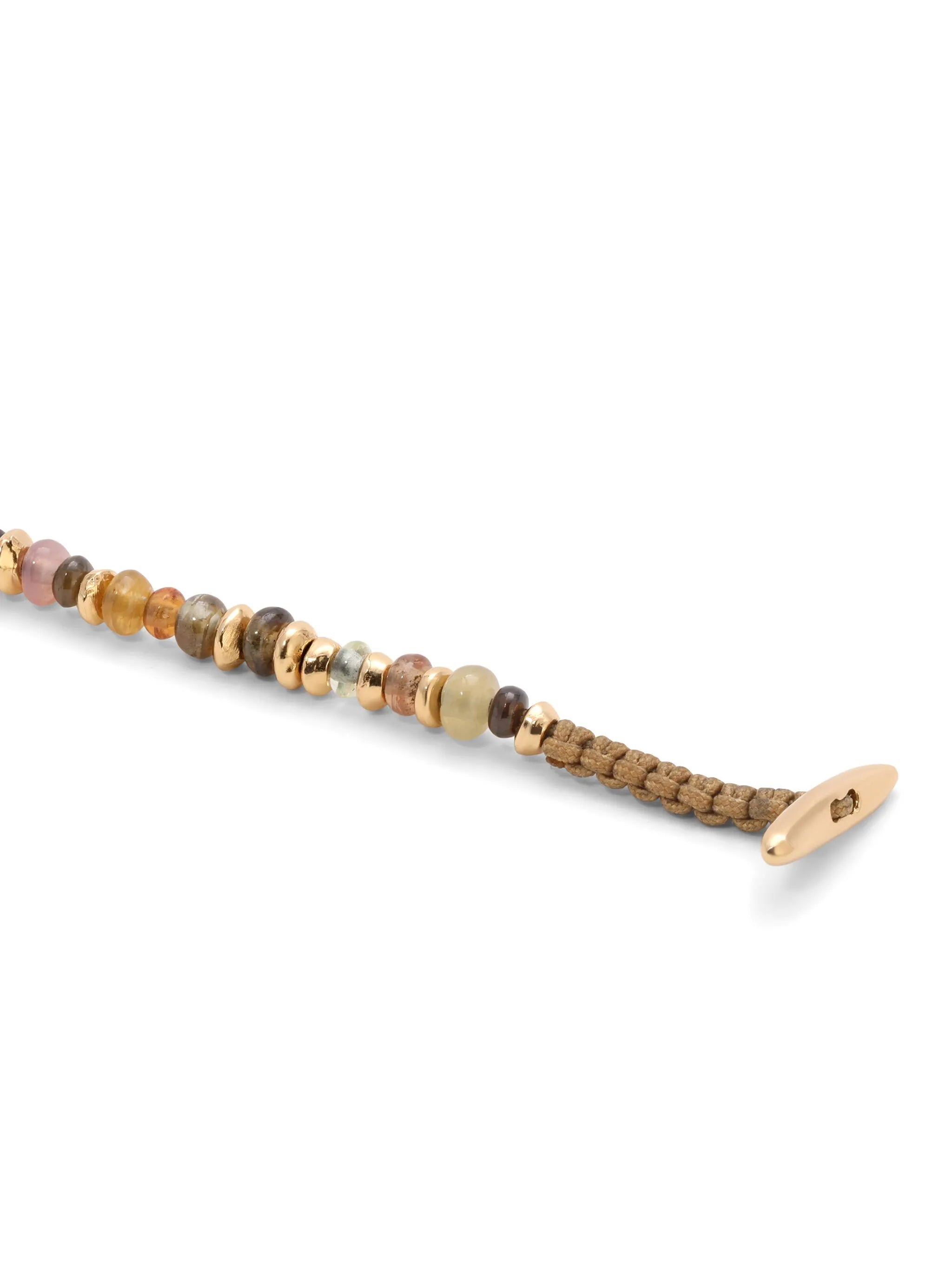 18kt yellow gold Pilla sapphire necklace