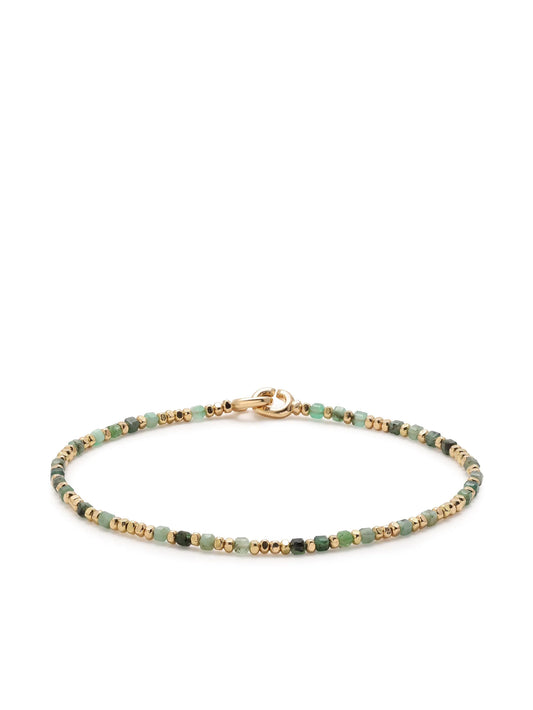 18kt yellow gold Percep emerald bracelet
