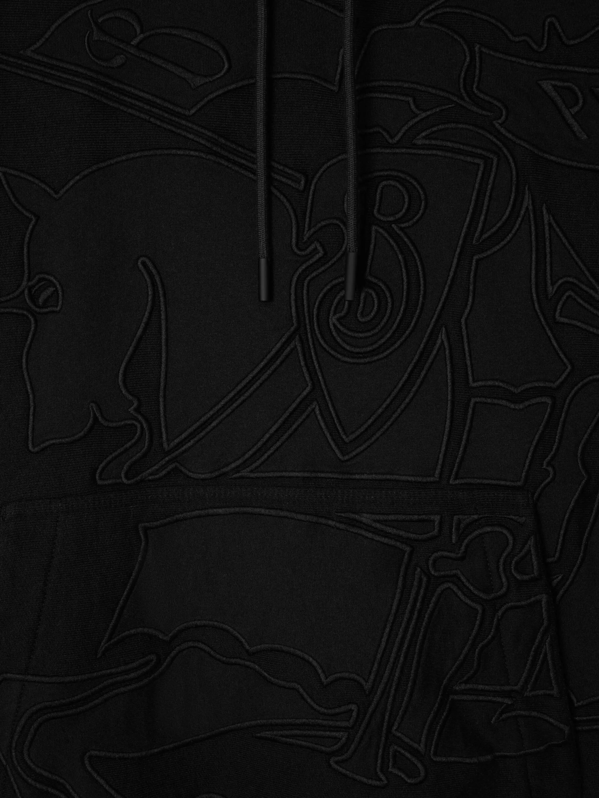 EKD-embroidered hoodie