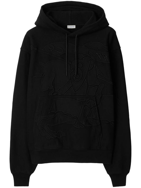 EKD-embroidered hoodie