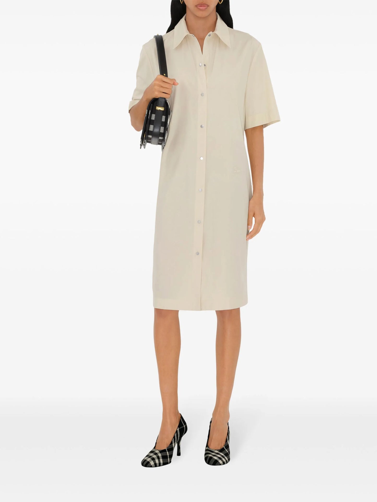 85mm Equestrian-print pumps