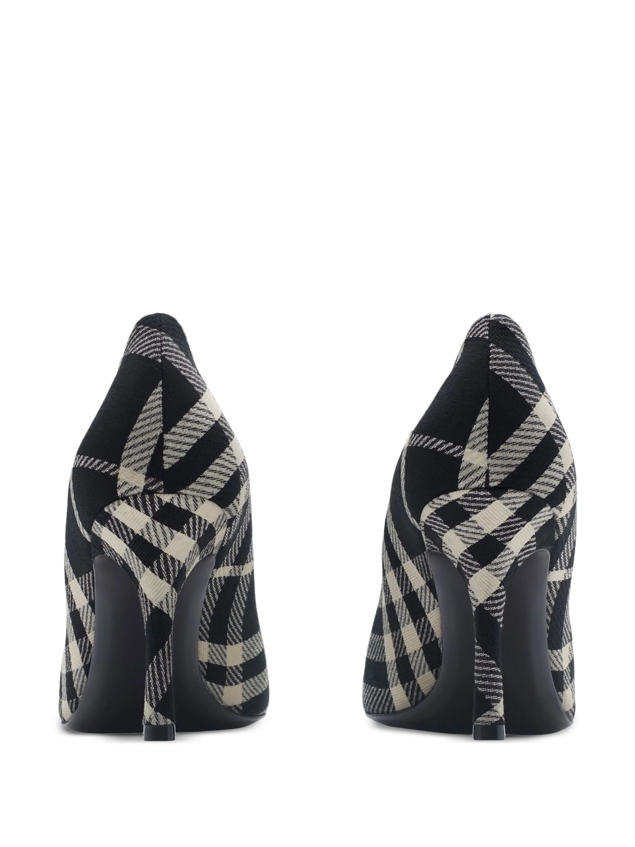 85mm Equestrian-print pumps