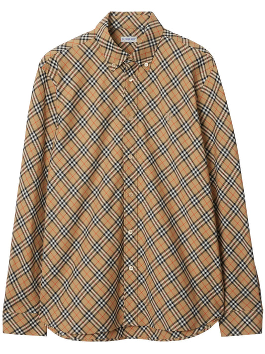 Vintage Check cotton shirt