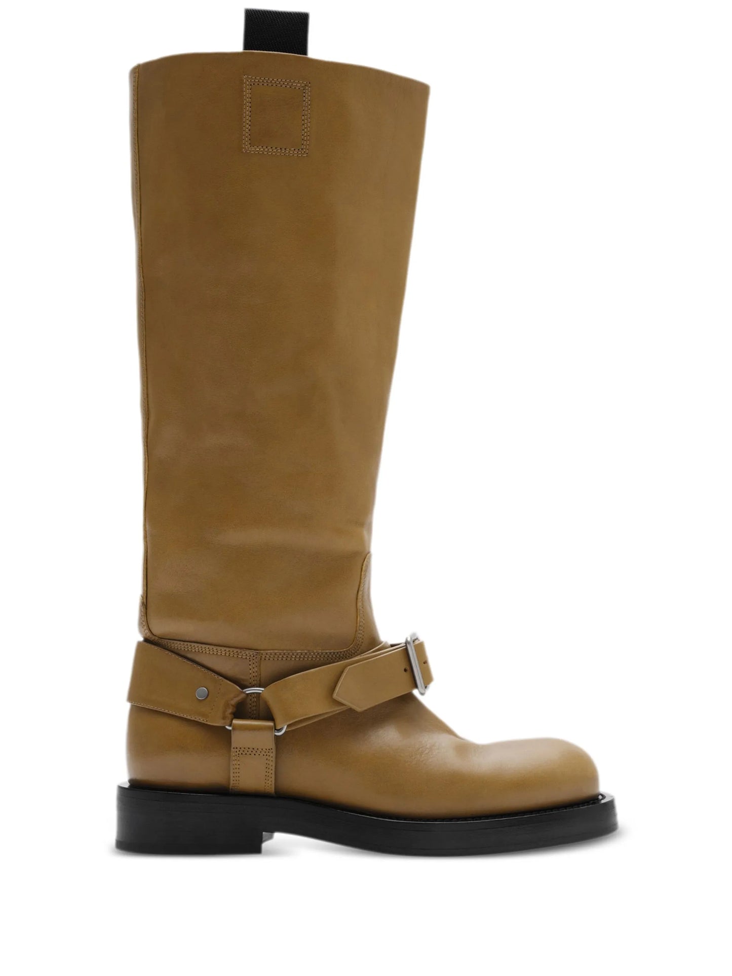 leather biker boots