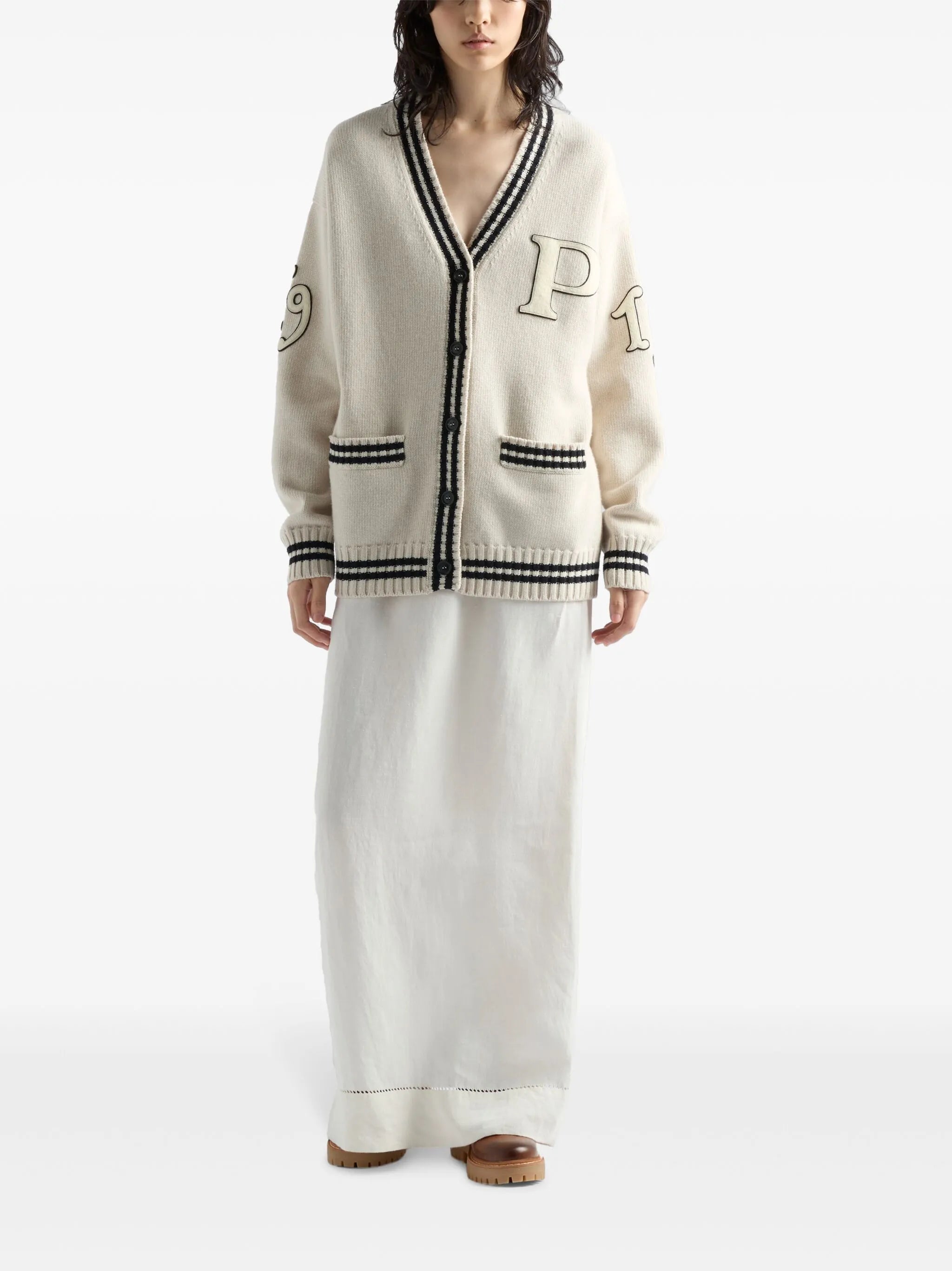 Wool and cashmere cardigan