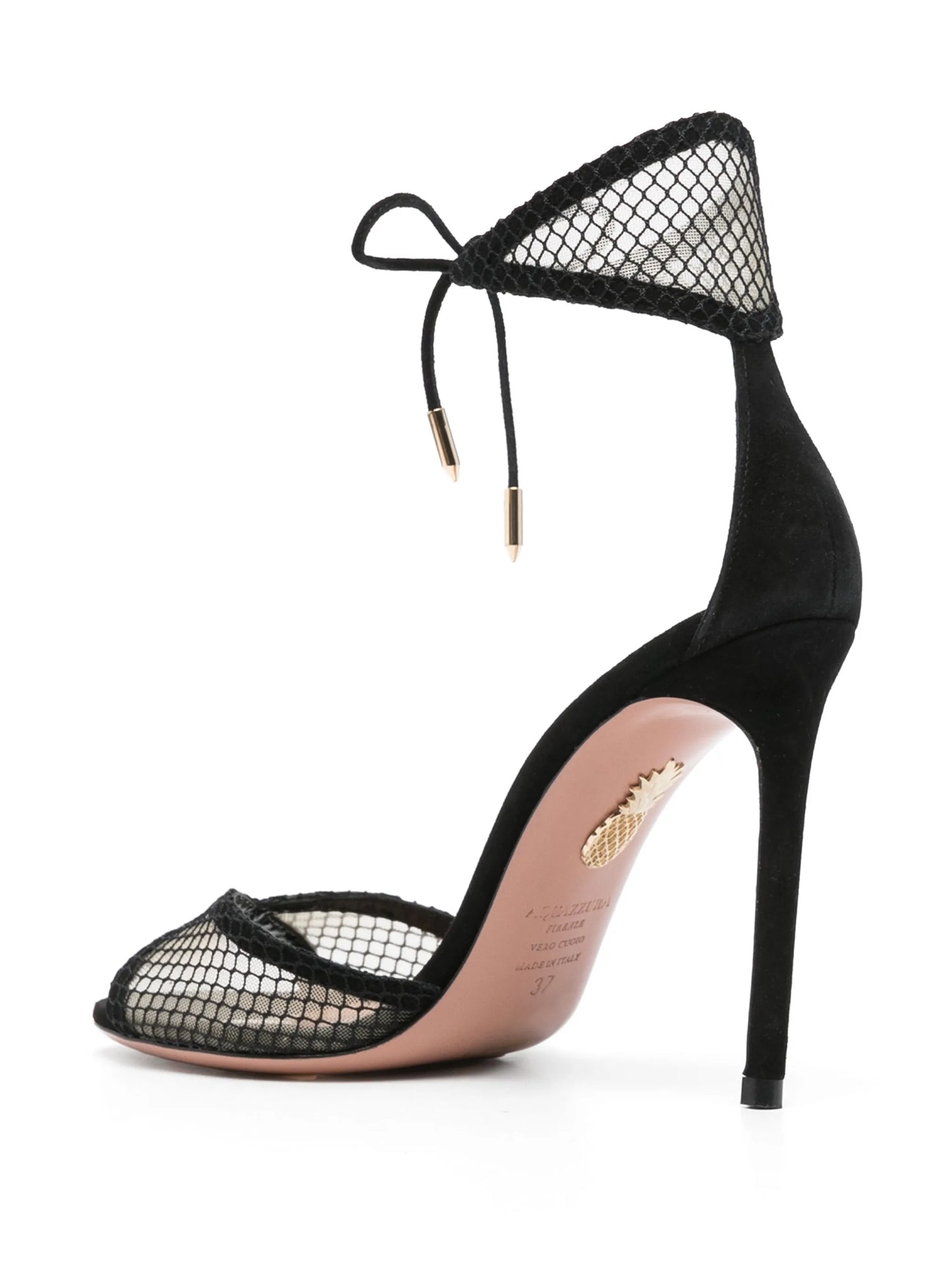 95mm mesh-panelling sandals