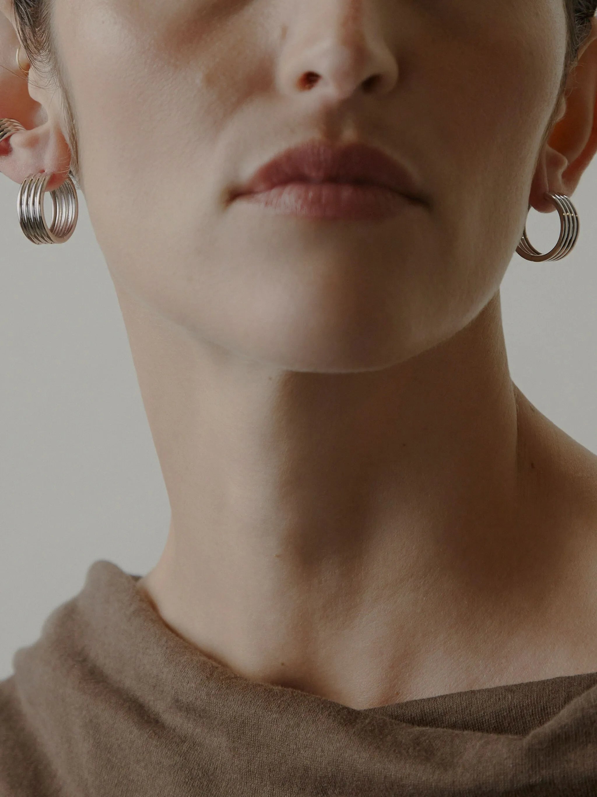Stratis hoop earrings