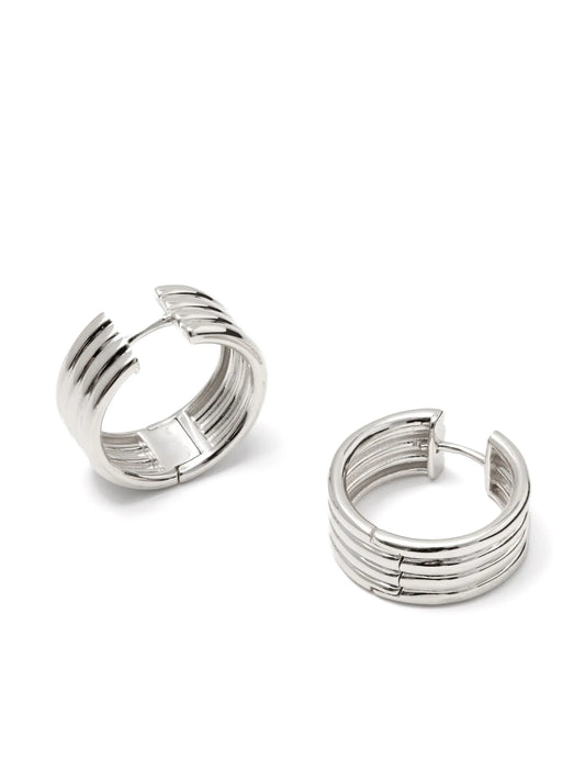 Stratis hoop earrings