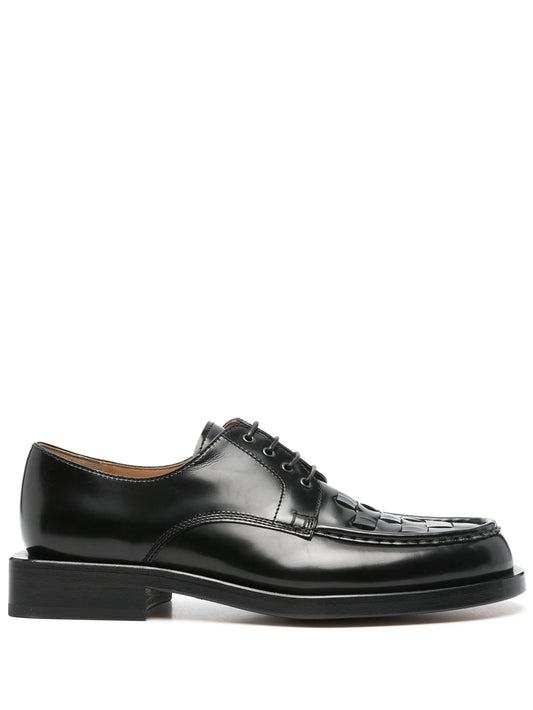 The Woven Derby shoes