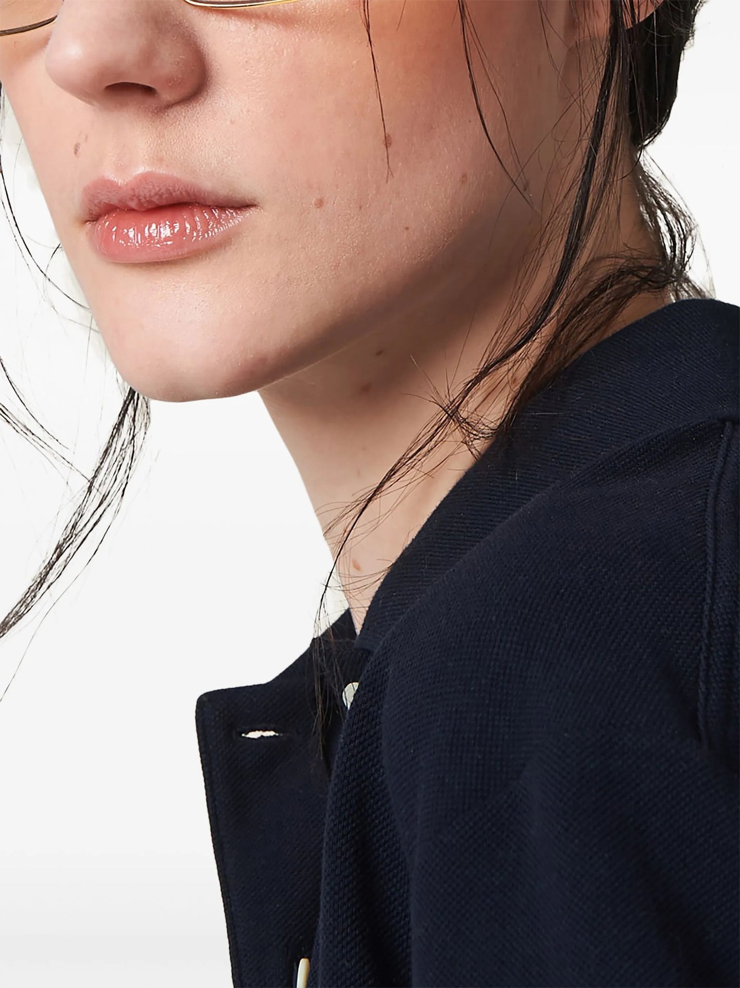 cotton piqué polo shirt