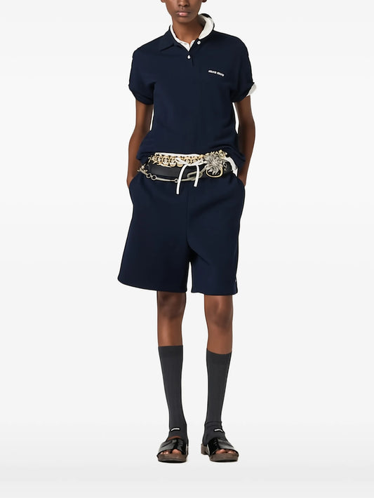 cotton piqué polo shirt