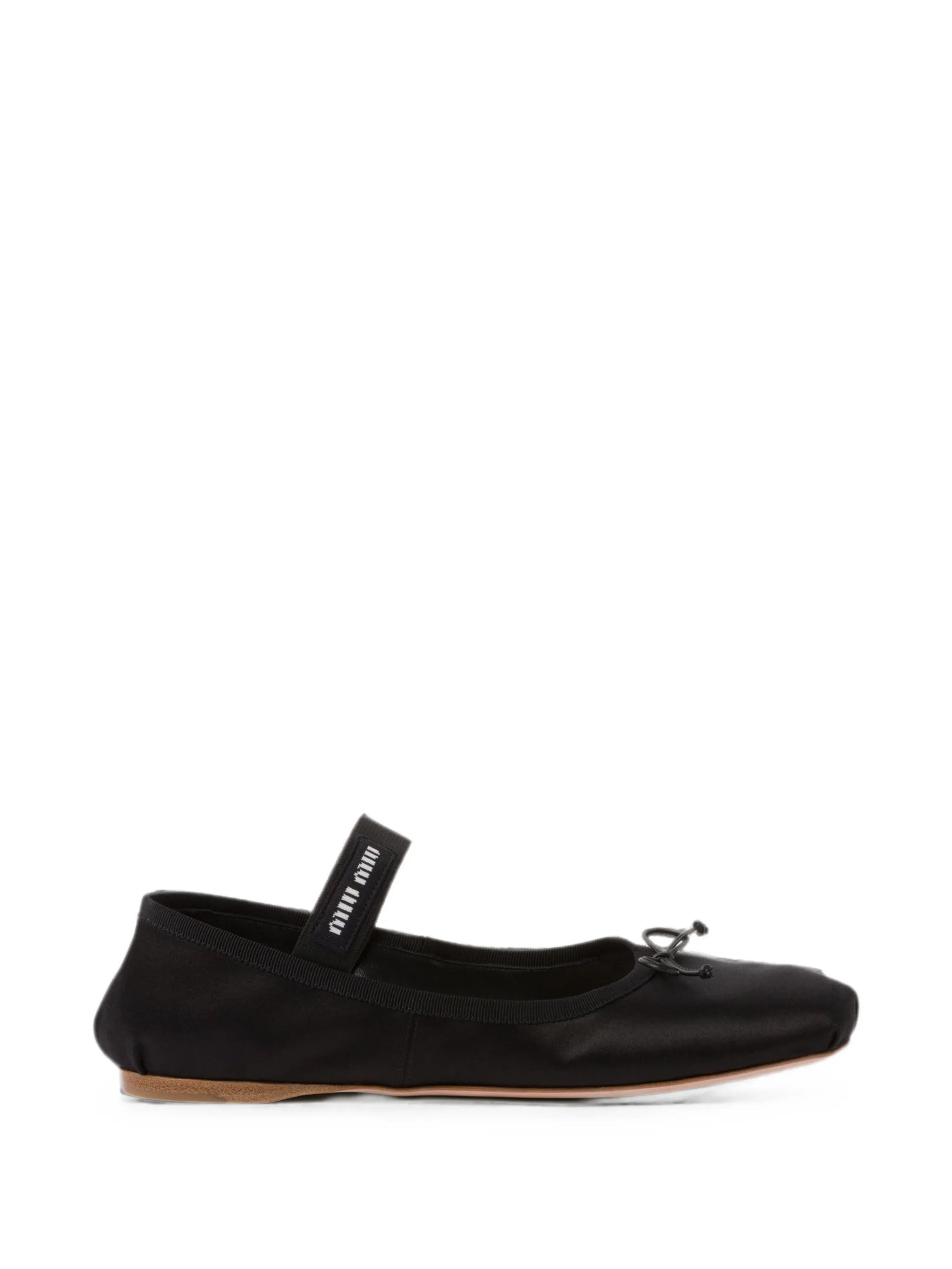 satin ballerinas