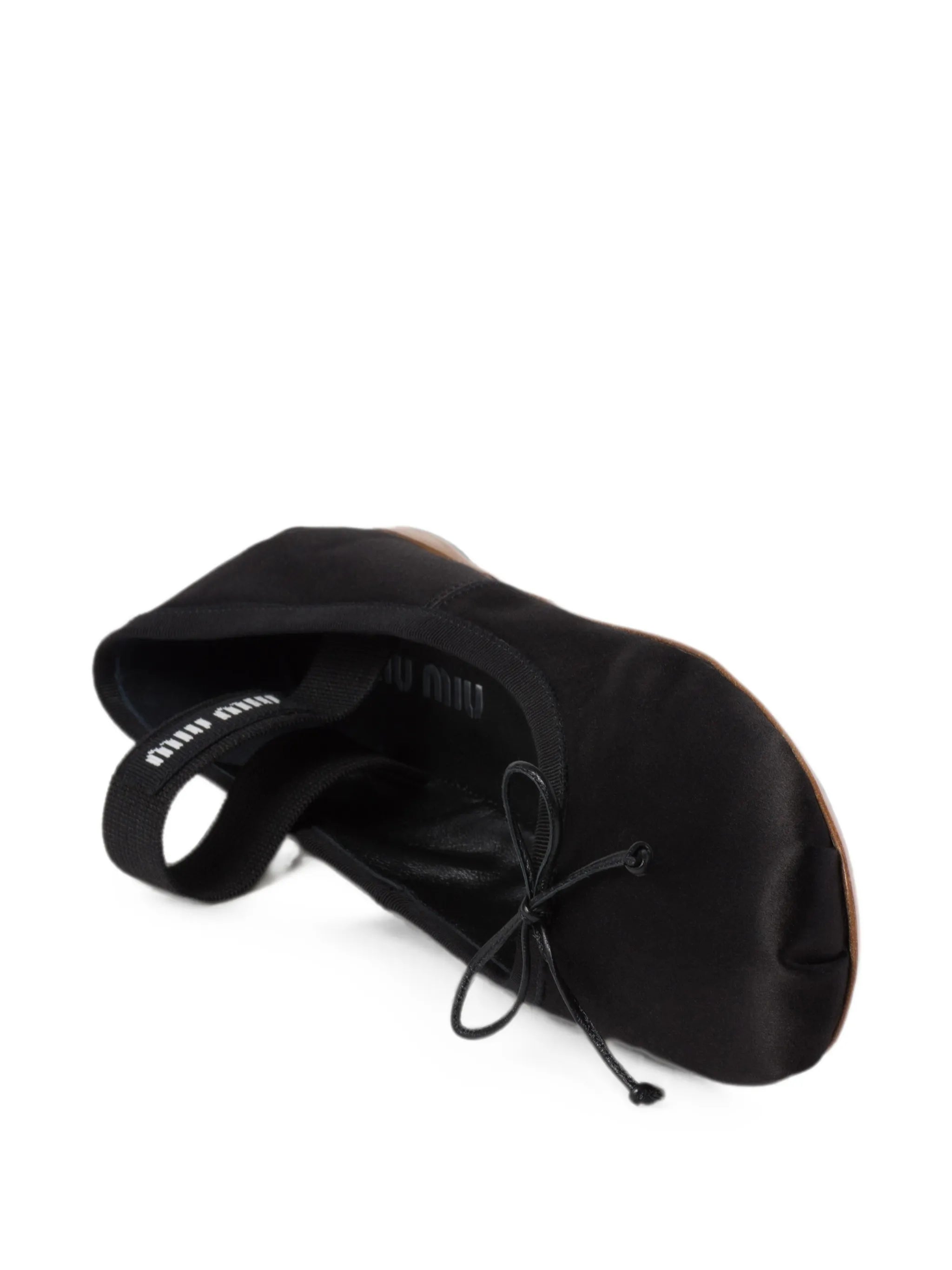 satin ballerinas