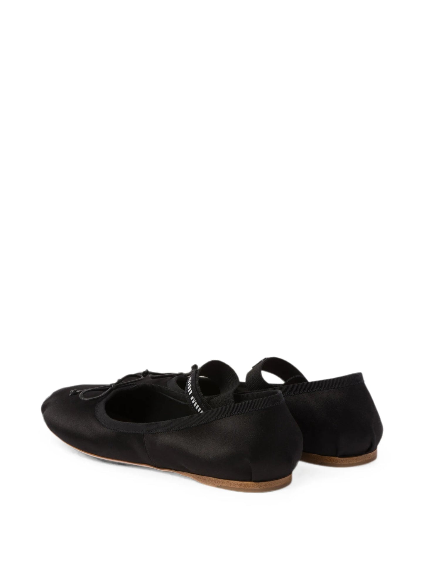 satin ballerinas
