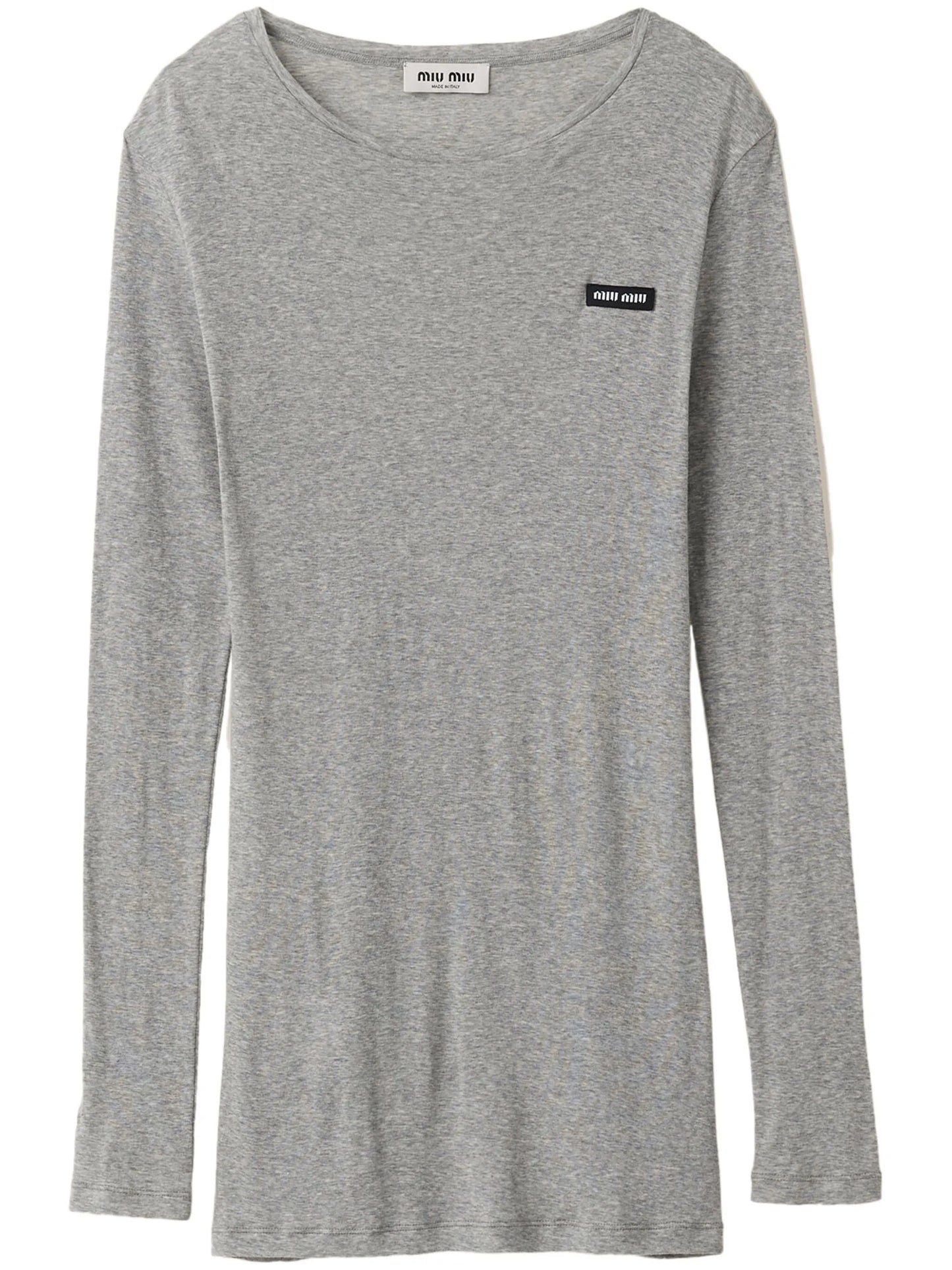 ribbed knit jersey dress