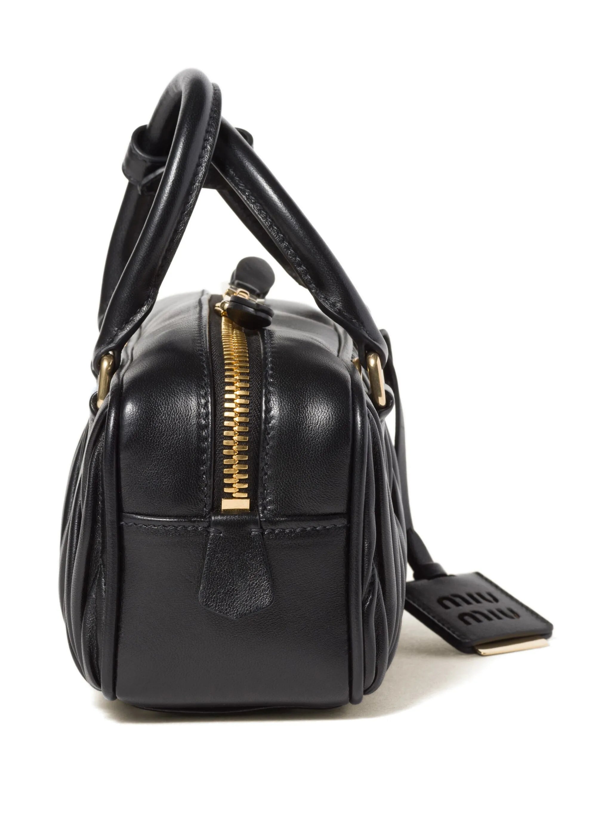 Arcadie Matelassé nappa leather bag