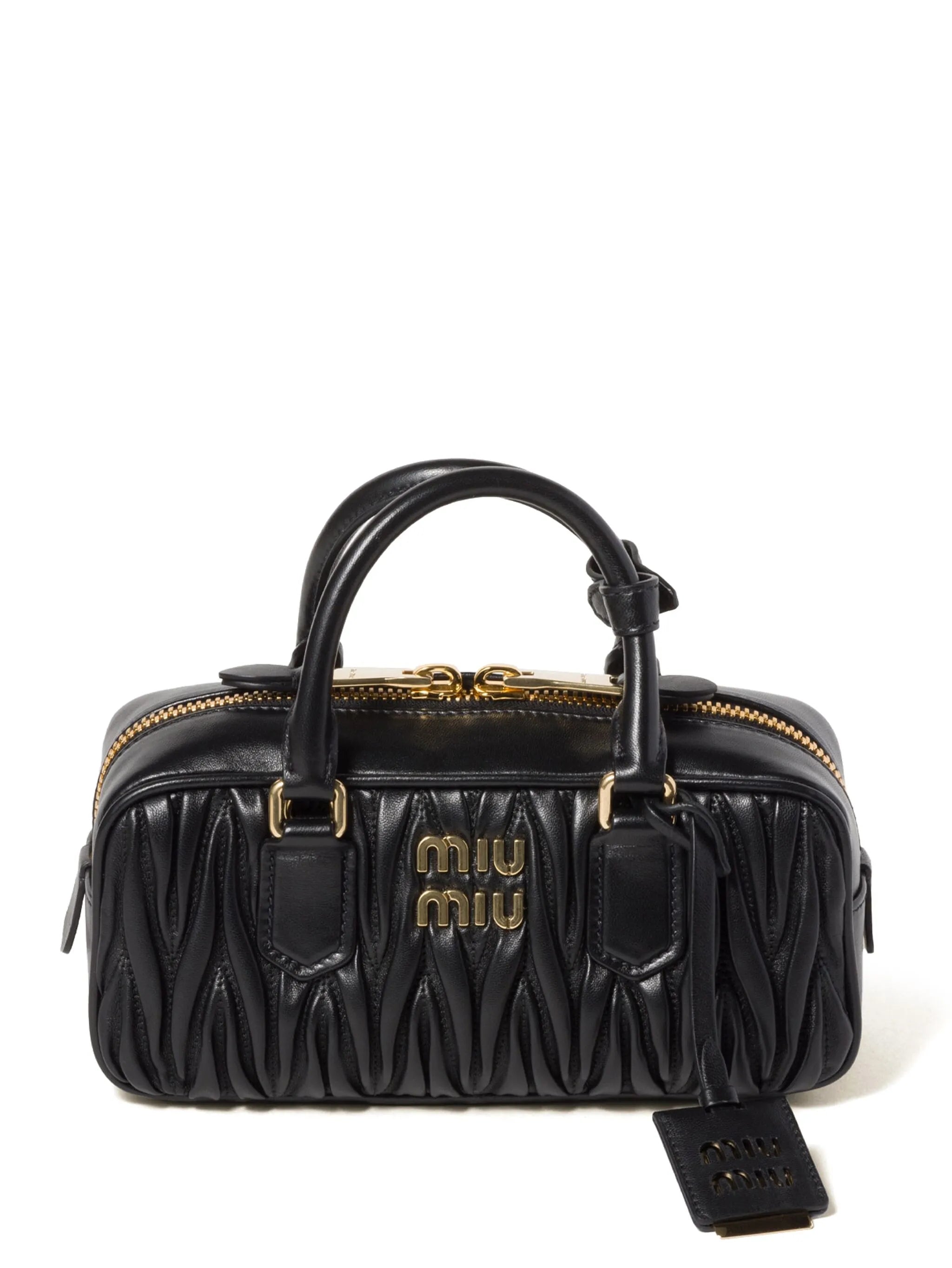 Arcadie Matelassé nappa leather bag