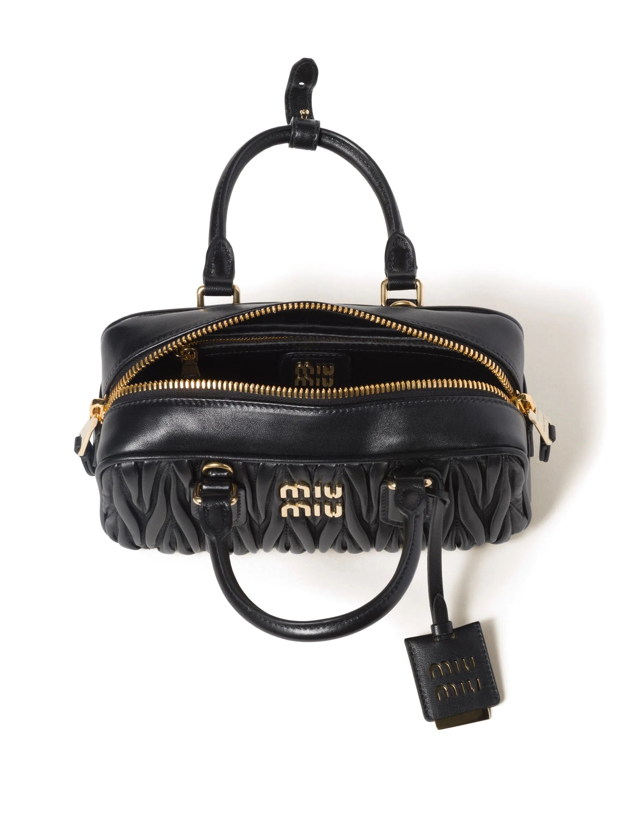 Arcadie Matelassé nappa leather bag