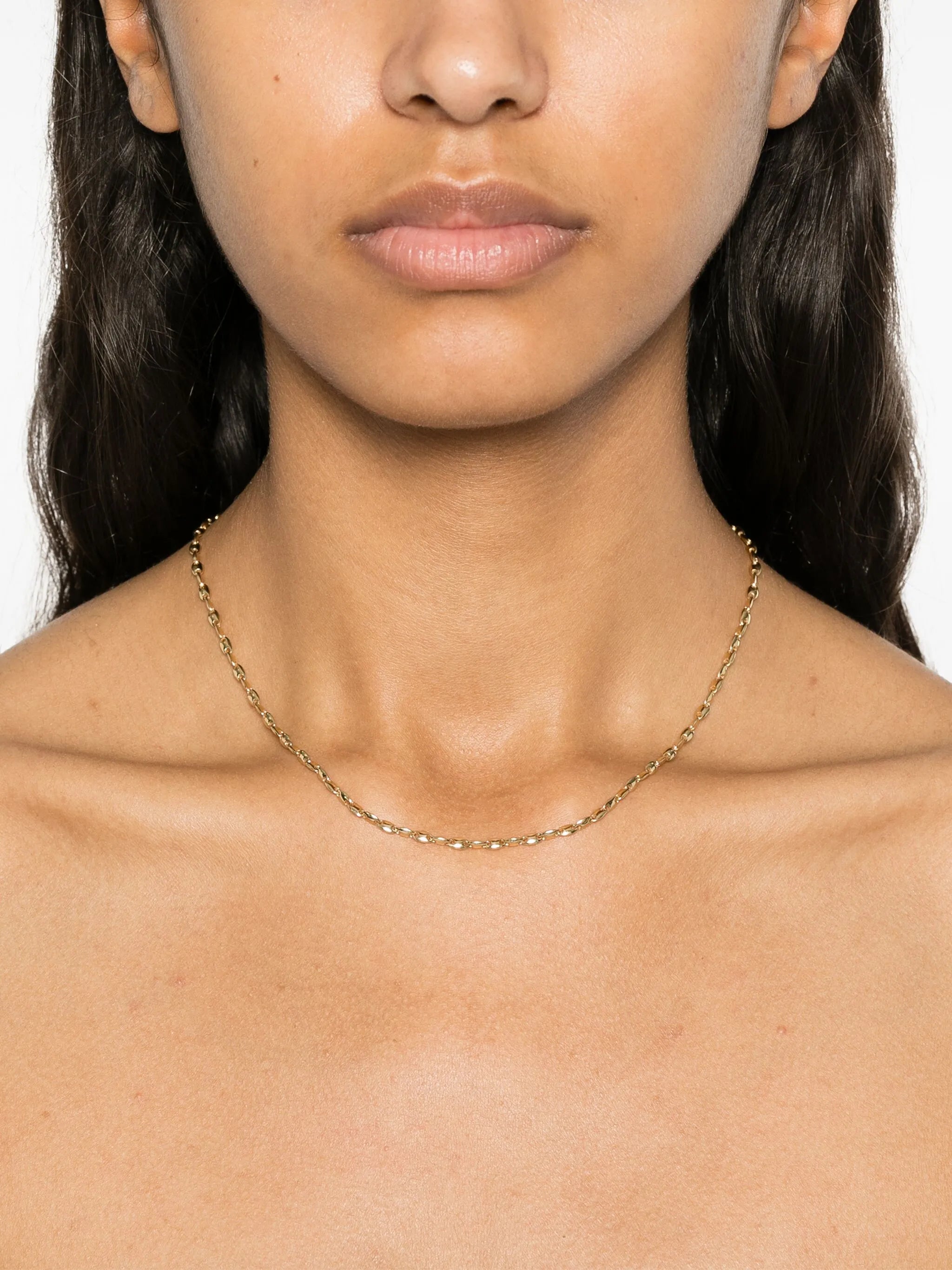 18CT yellow gold Neo diamonds necklace