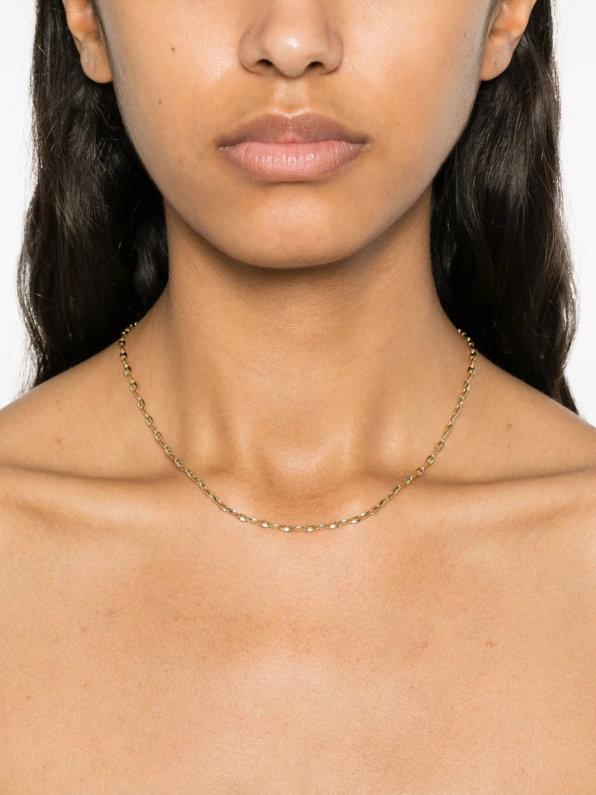 18CT yellow gold Neo diamonds necklace