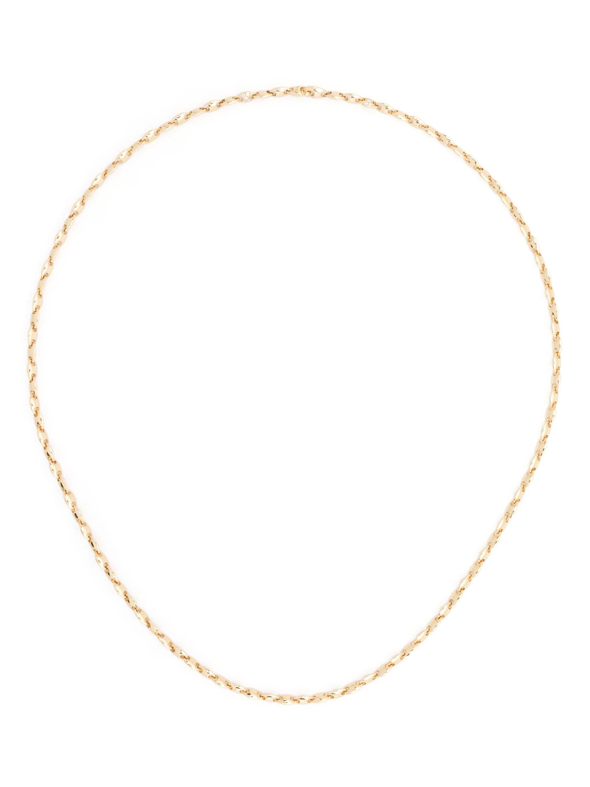 18CT yellow gold Neo diamonds necklace