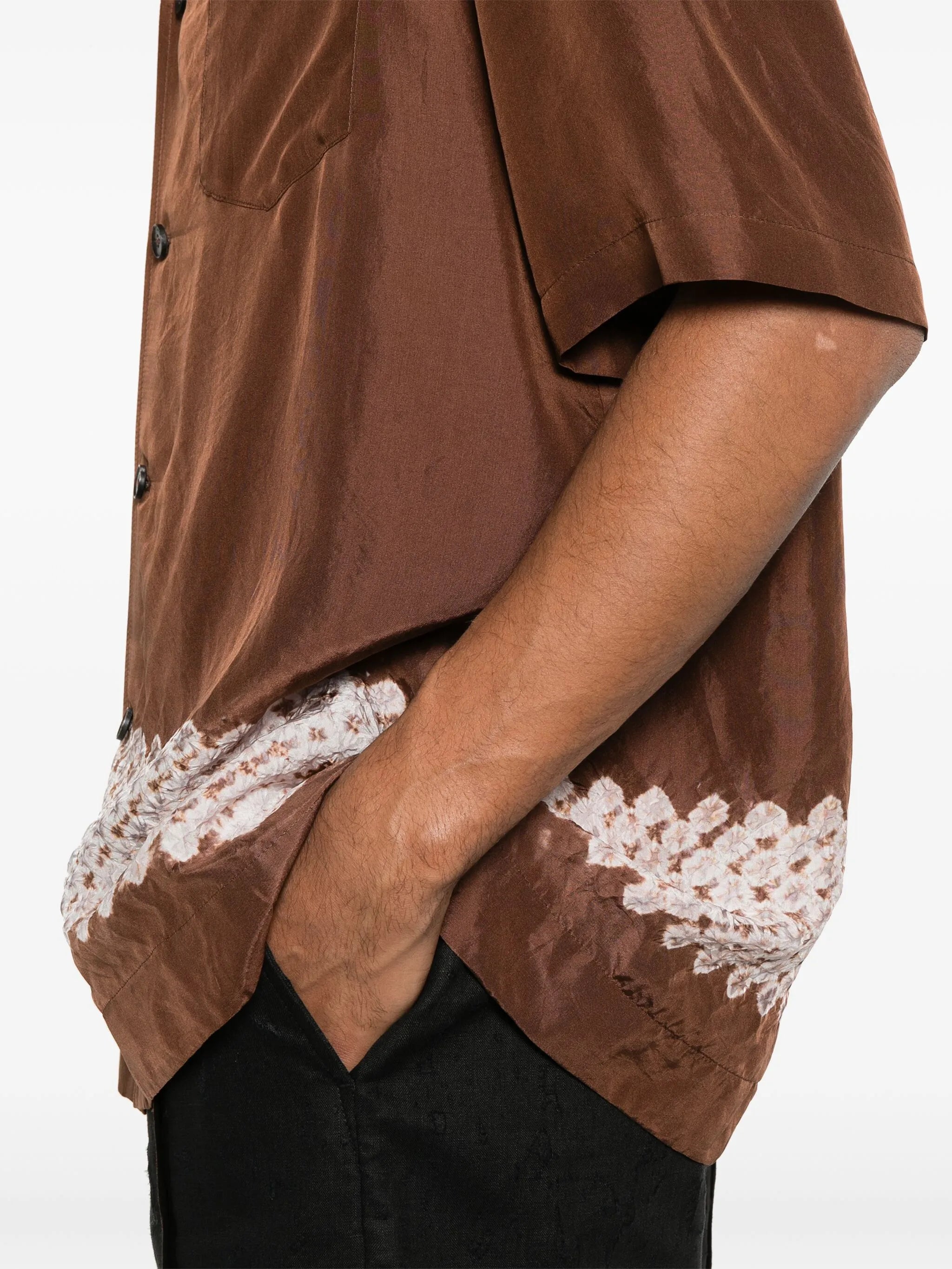 silk shirt