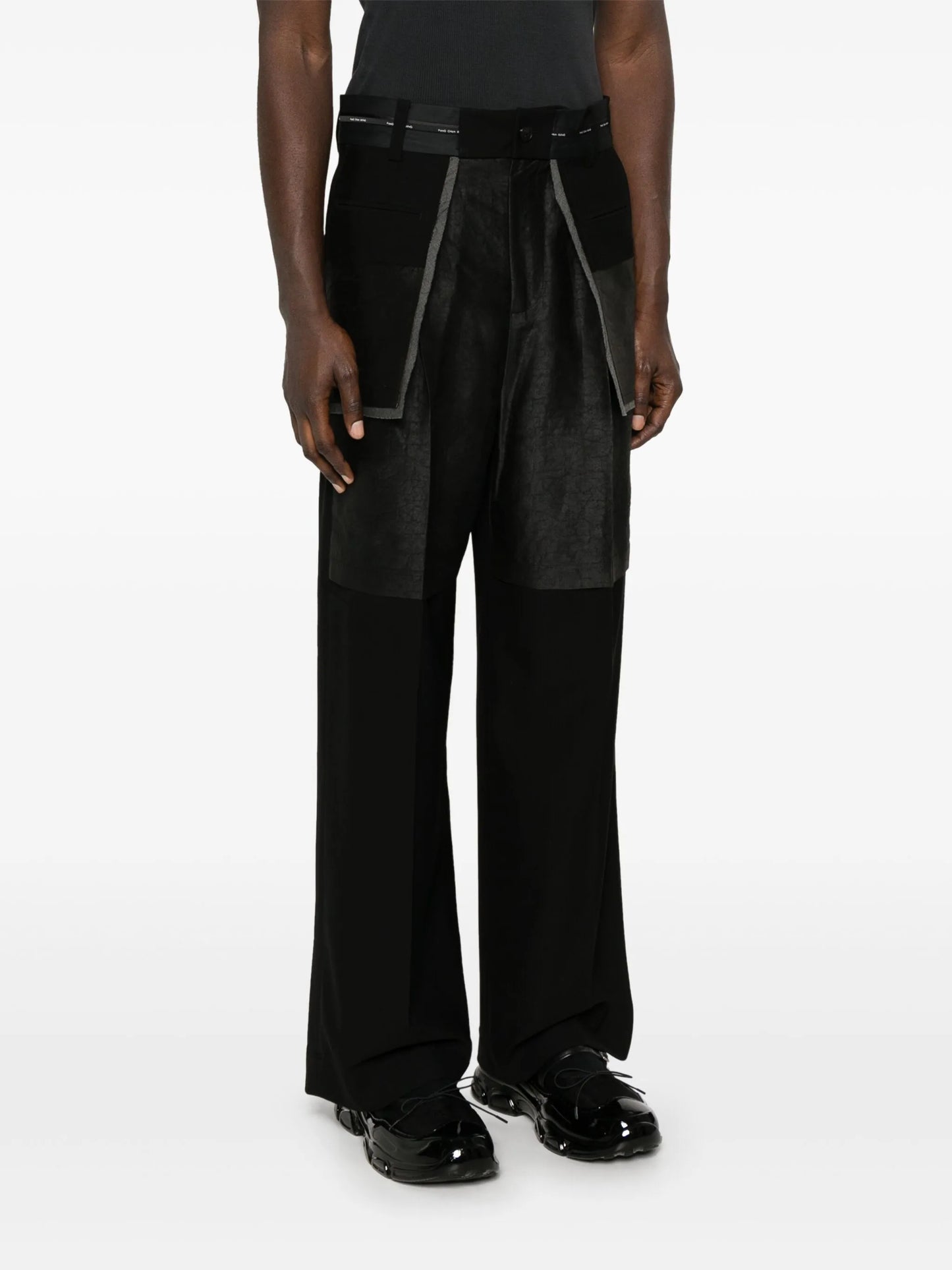 patchwork trousers
