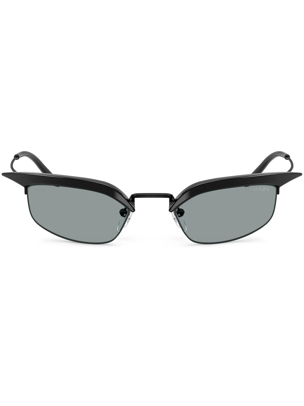 geometric-frame sunglasses