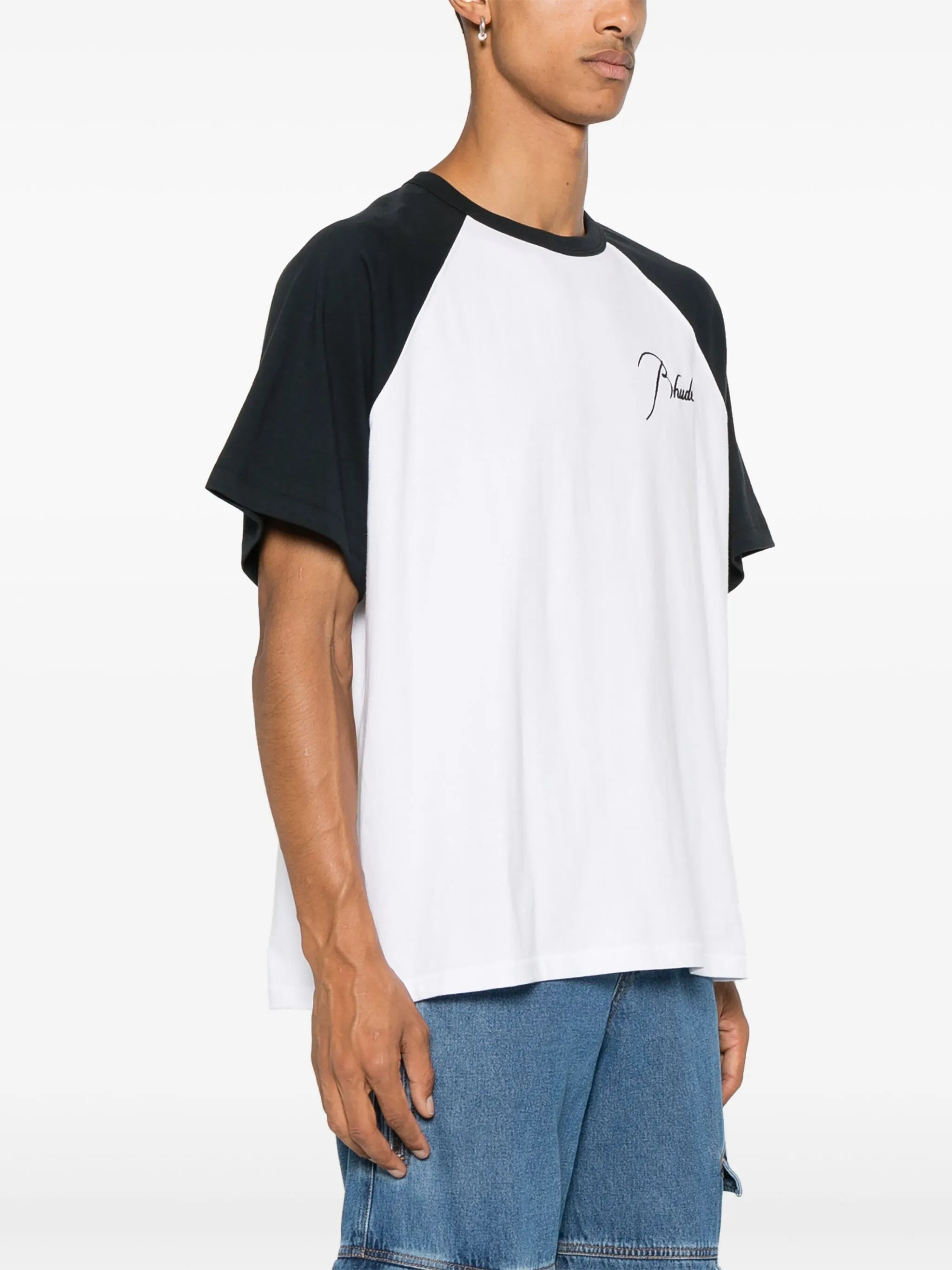 logo raglan T-shirt