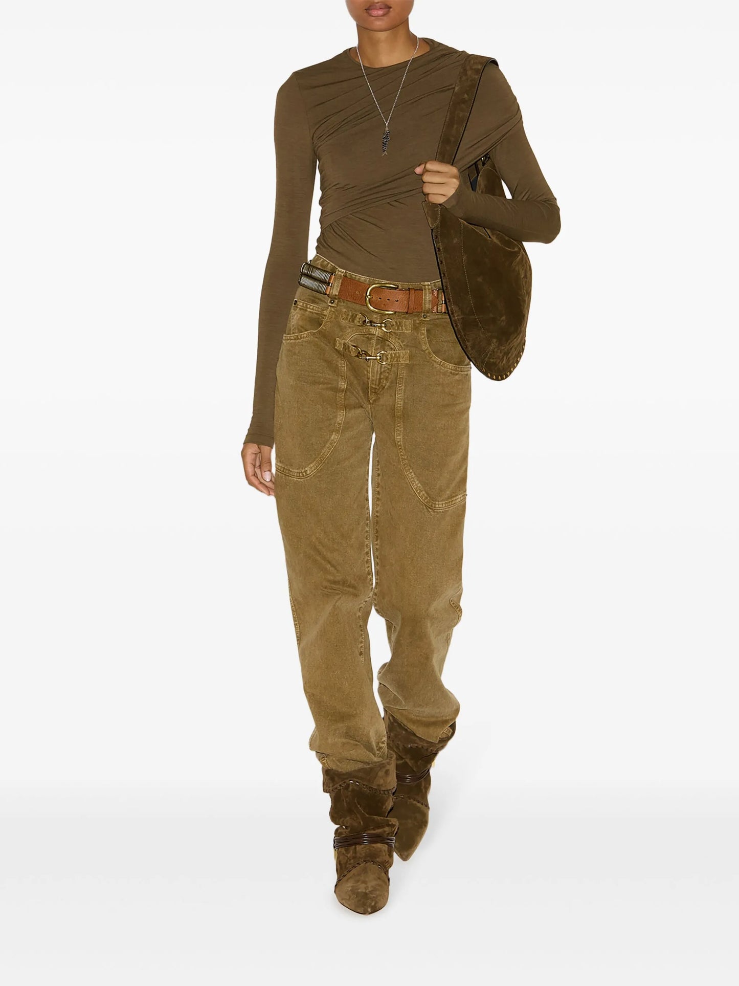 Brinley buckle jeans