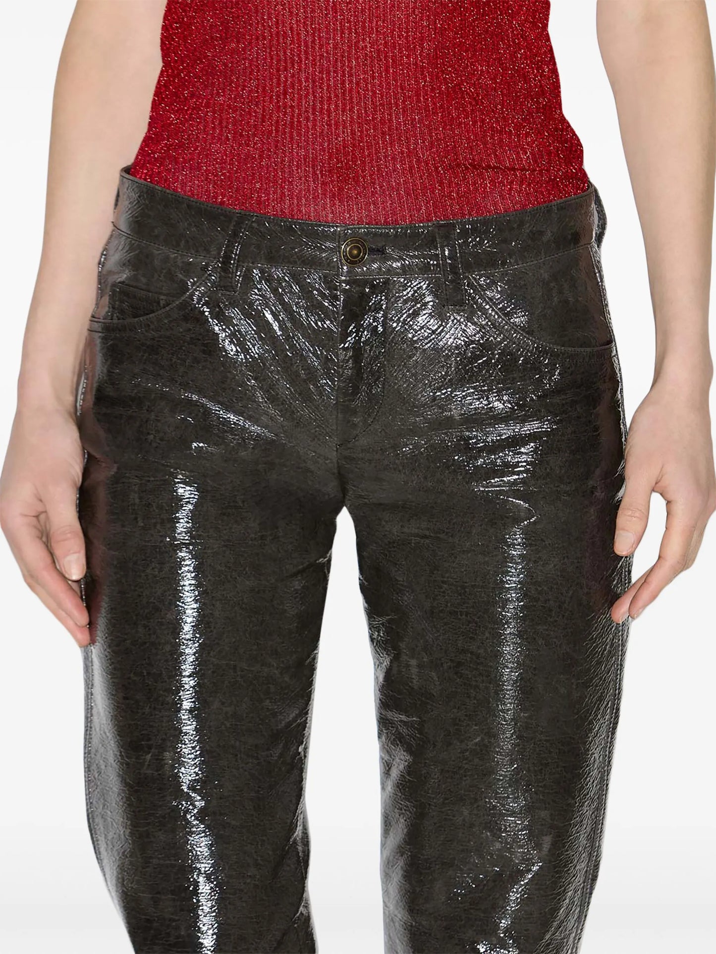 Lovis vinyl trousers