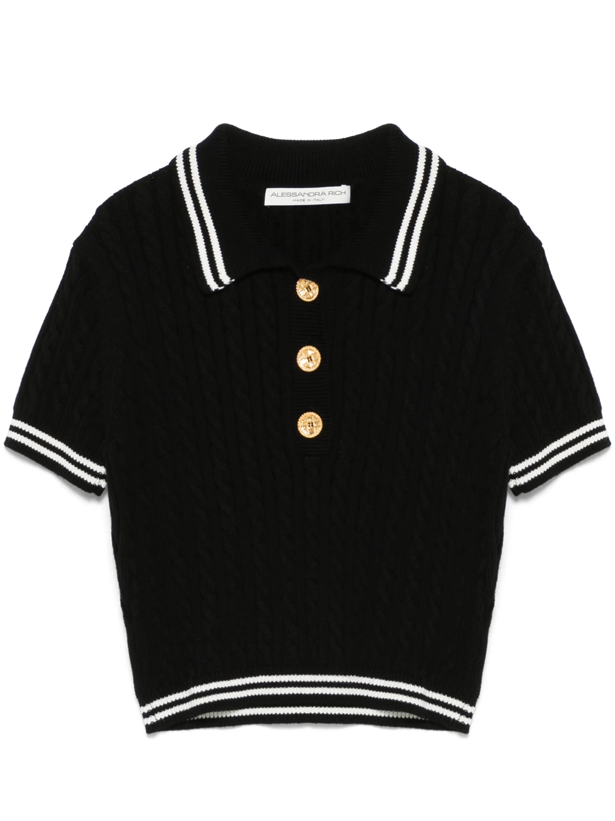 cotton polo top