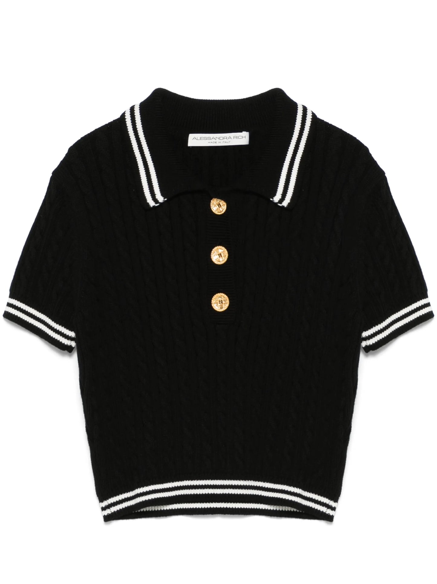 cotton polo top
