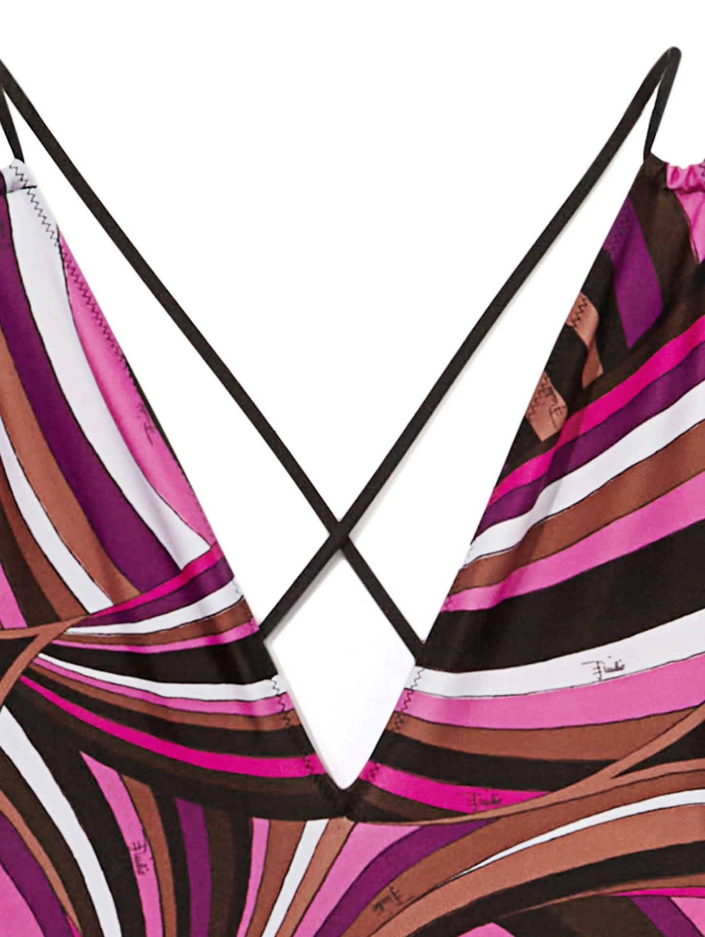 Iride-Print Swimsuit