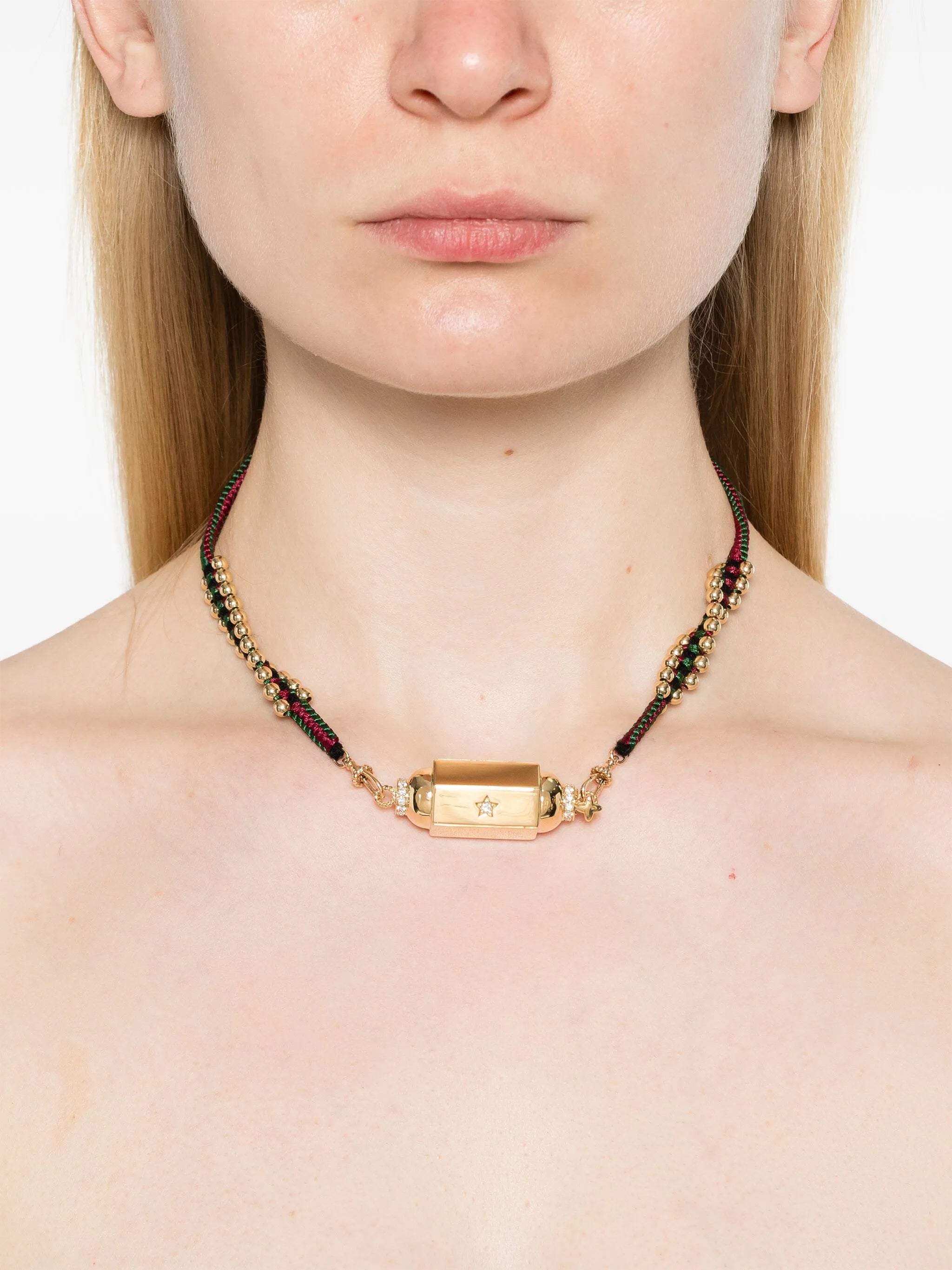 18K yellow gold Jumbo locket necklace