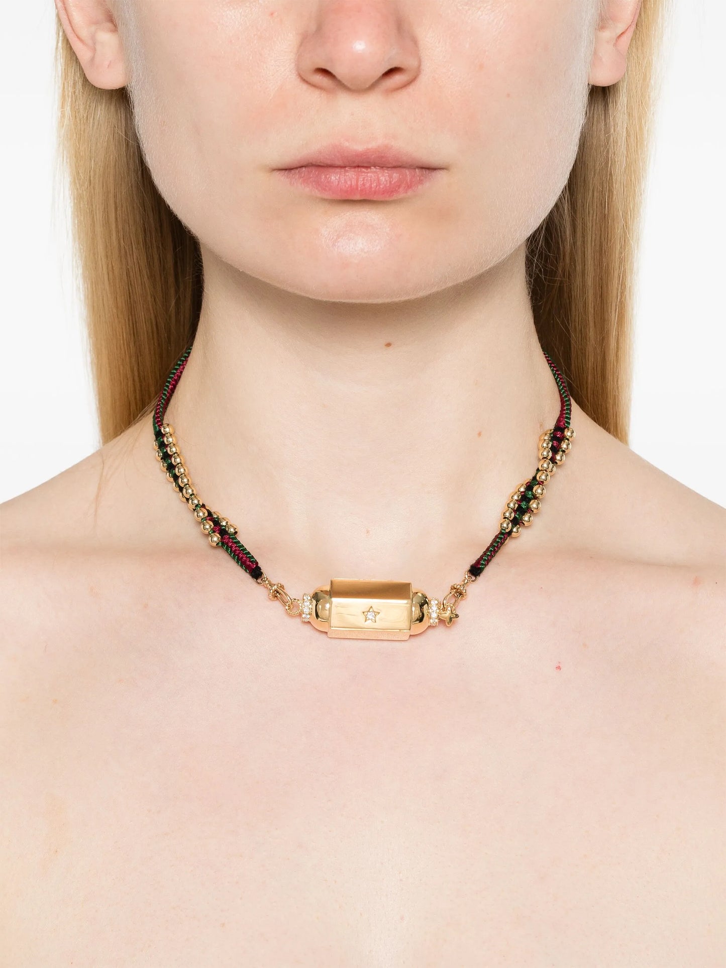 18K yellow gold Jumbo locket necklace